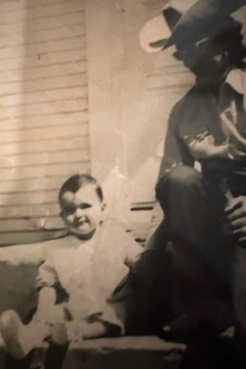 Mom and Debi 1955
