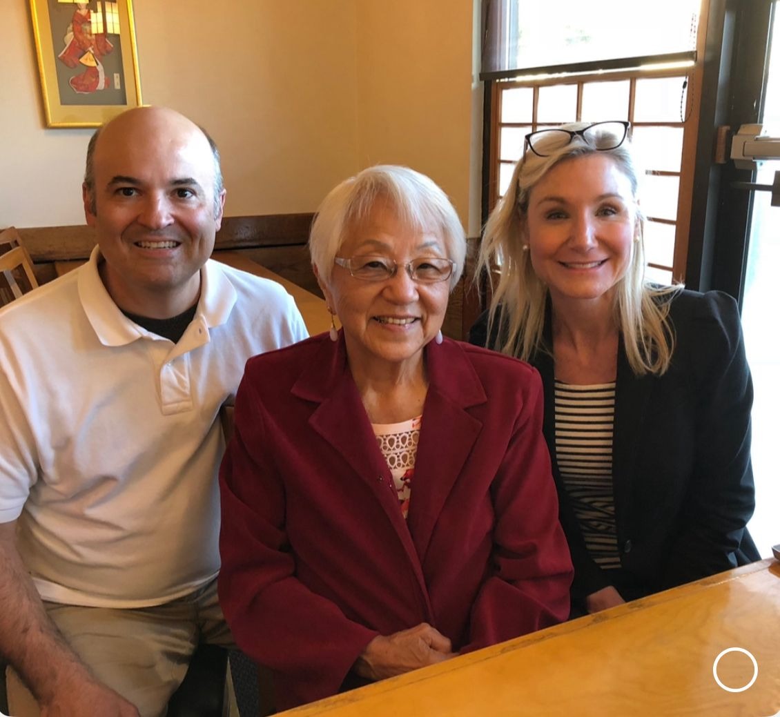 Our deepest condolences on the loss of your beloved Kiyo. We are so grateful we got to know her all those years ago, and that our kids had the chance to meet her too. Such a bright presence — truly a light.