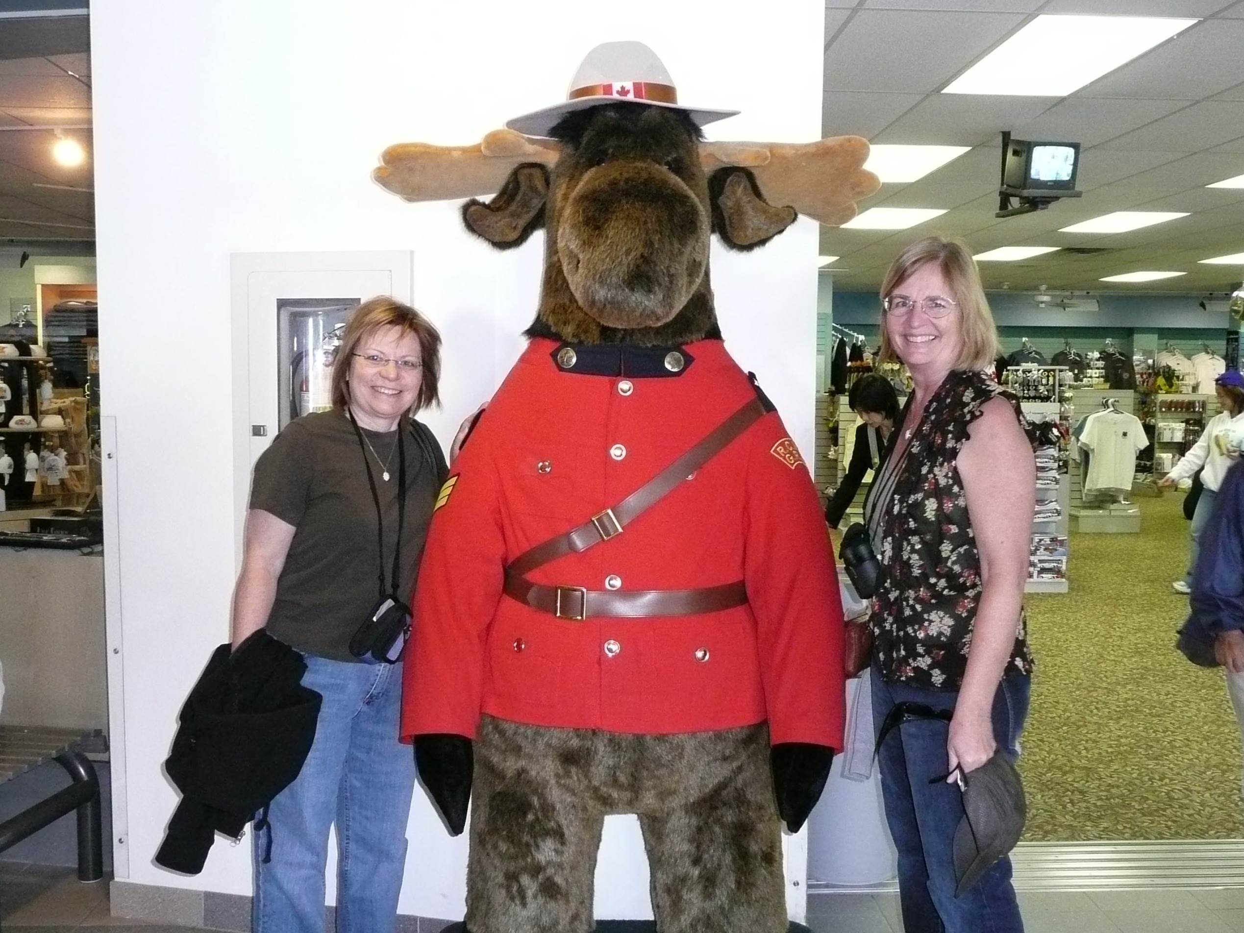 On the way to Jasper Canada we stopped at this Museum. It snowed that day in May and I had gotten sick in Banff so Darlene drove my car. She loaded my car and drove until I felt better. She was so helpful and positive.