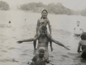 With Peter & me, Green Lake WI