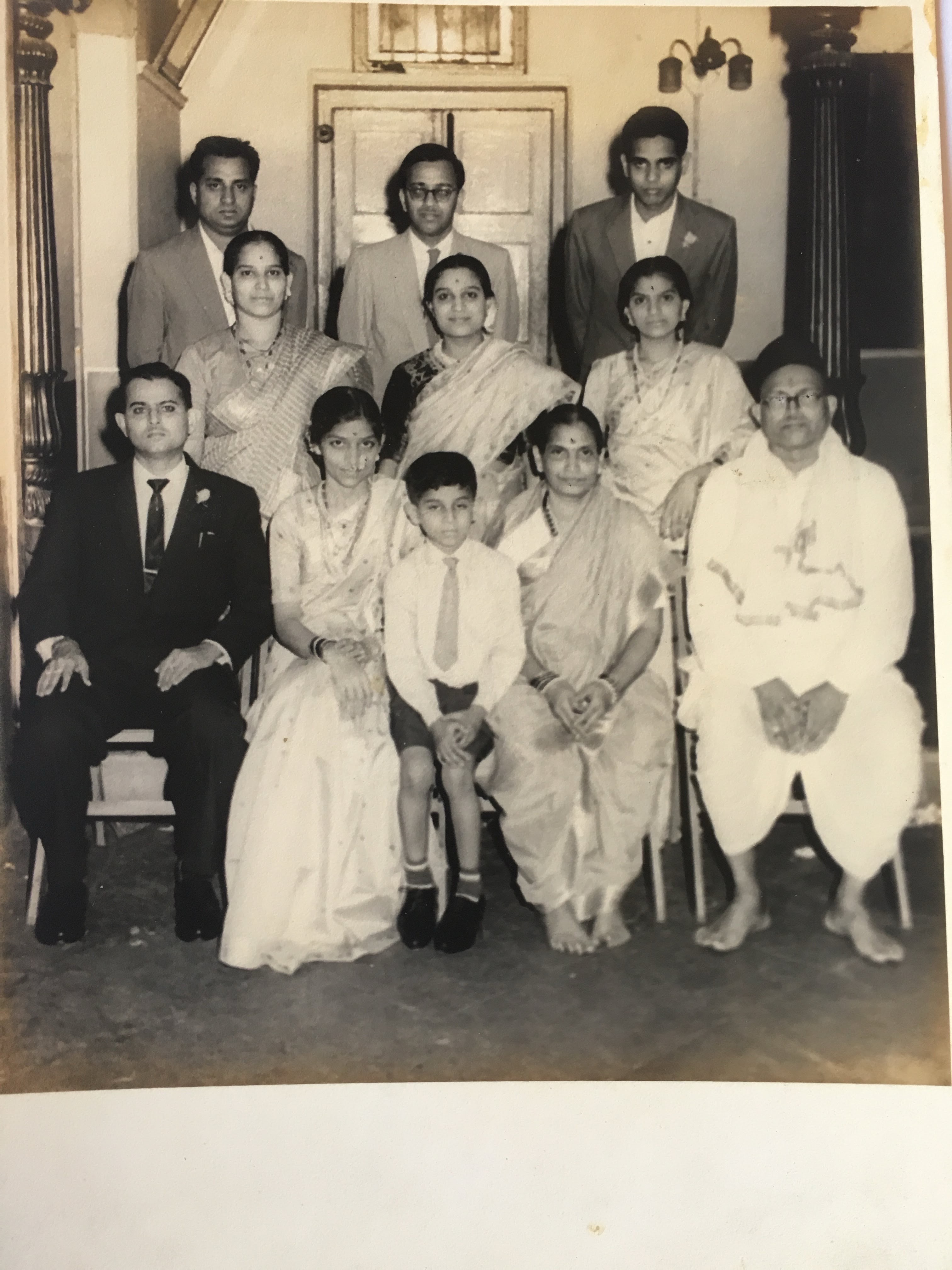 Dada Aaji’s wedding: family portrait