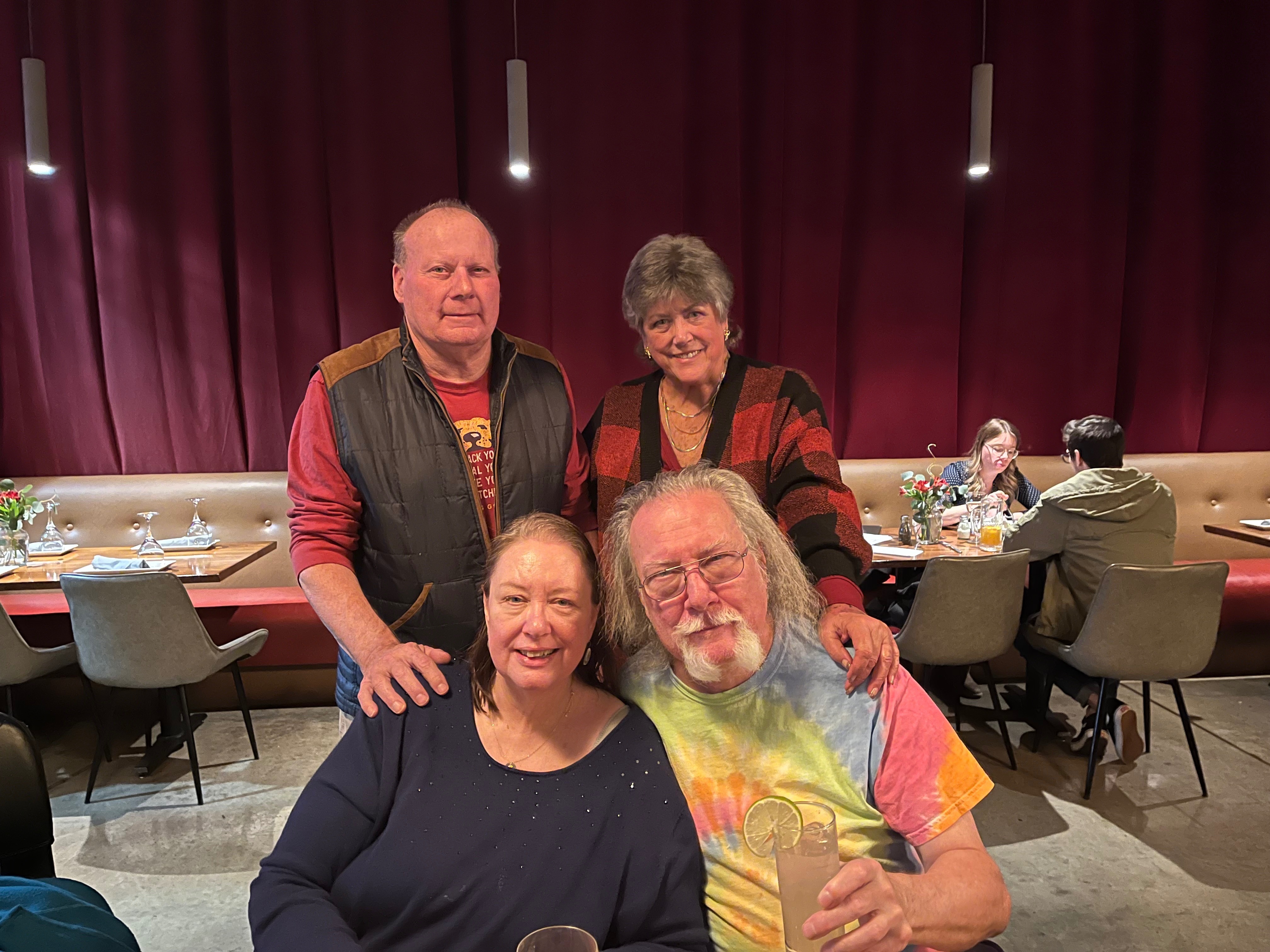 Christmas dinner at a restaurant in Waynesboro