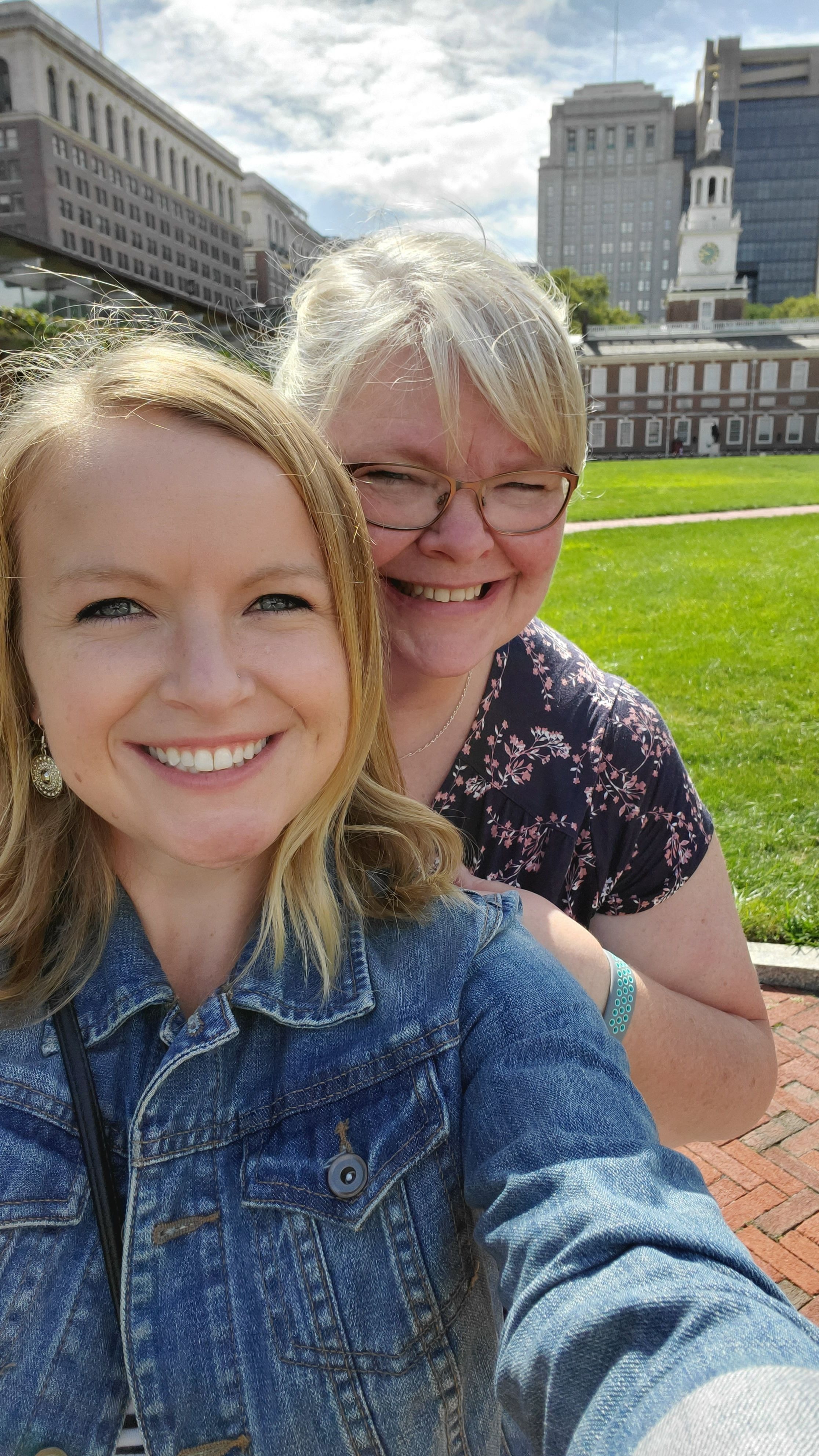 Me and Mom on an adventure in Philadelphia. We both had a special bond with this city, and this was my all-time favorite trip there.