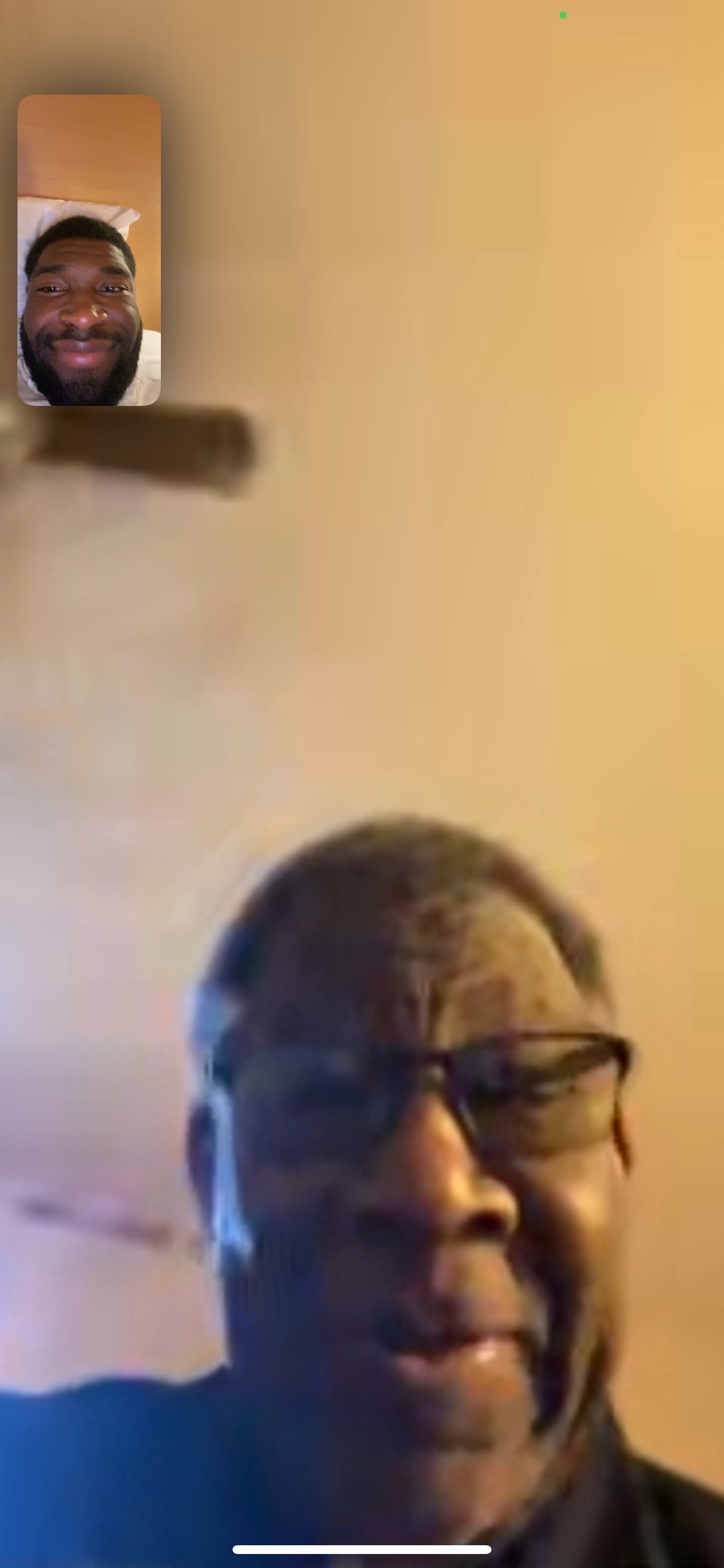 Ciaran FaceTiming Papa