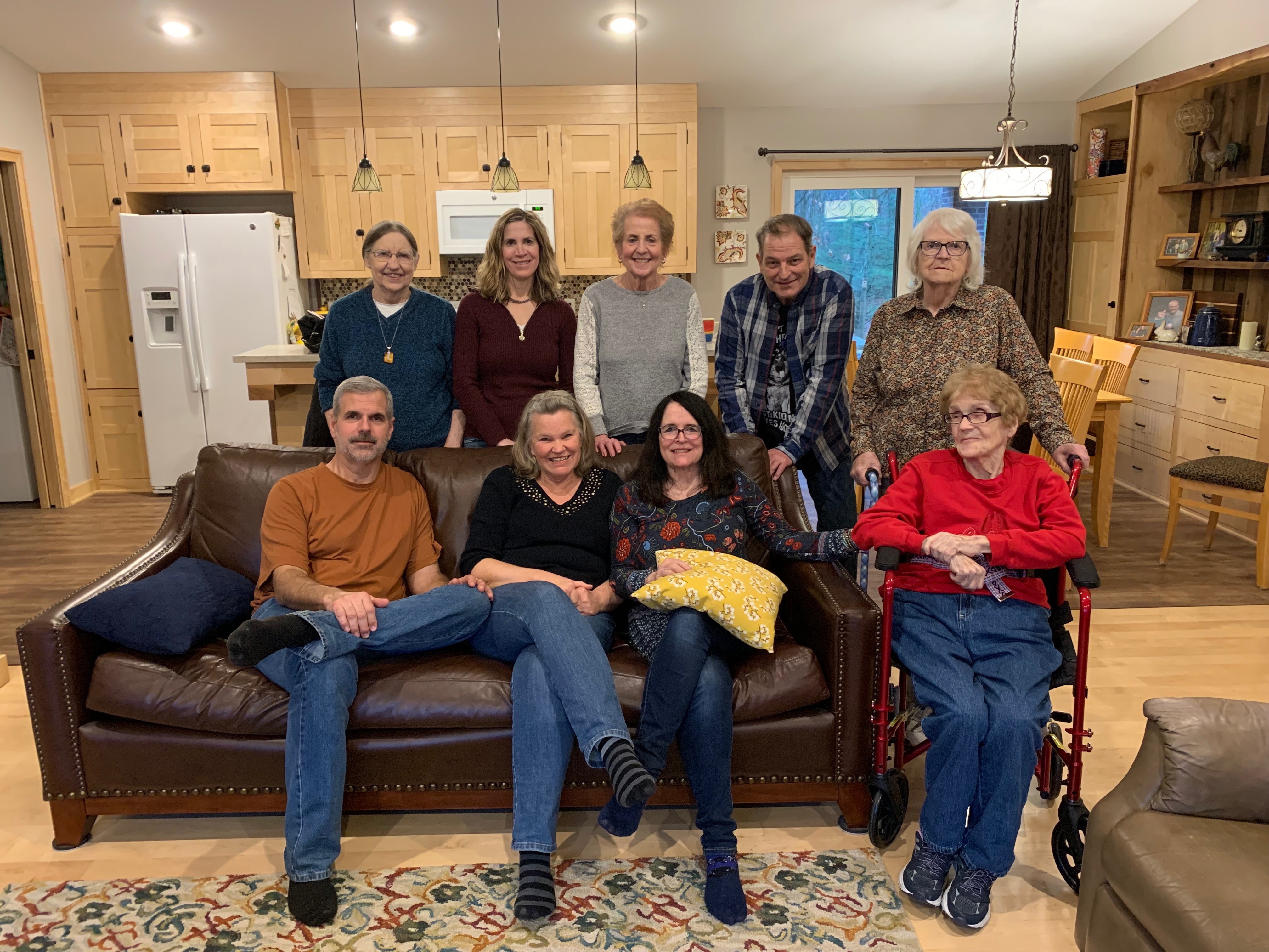 Family gathering with some Hogans, Harringtons, Cunninghams and one adopted family member ( It’s too late now to back out Linda ! )