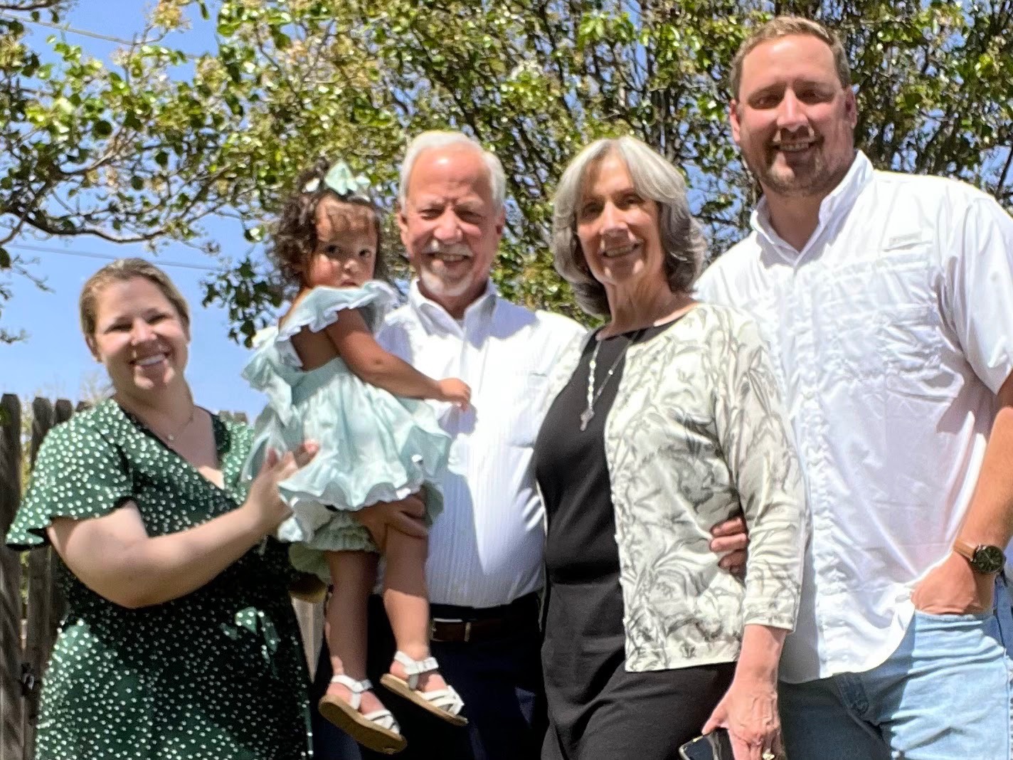 Keri, Ariana, Karl, Pam, and Tyler, Midland, Texas, April 2022