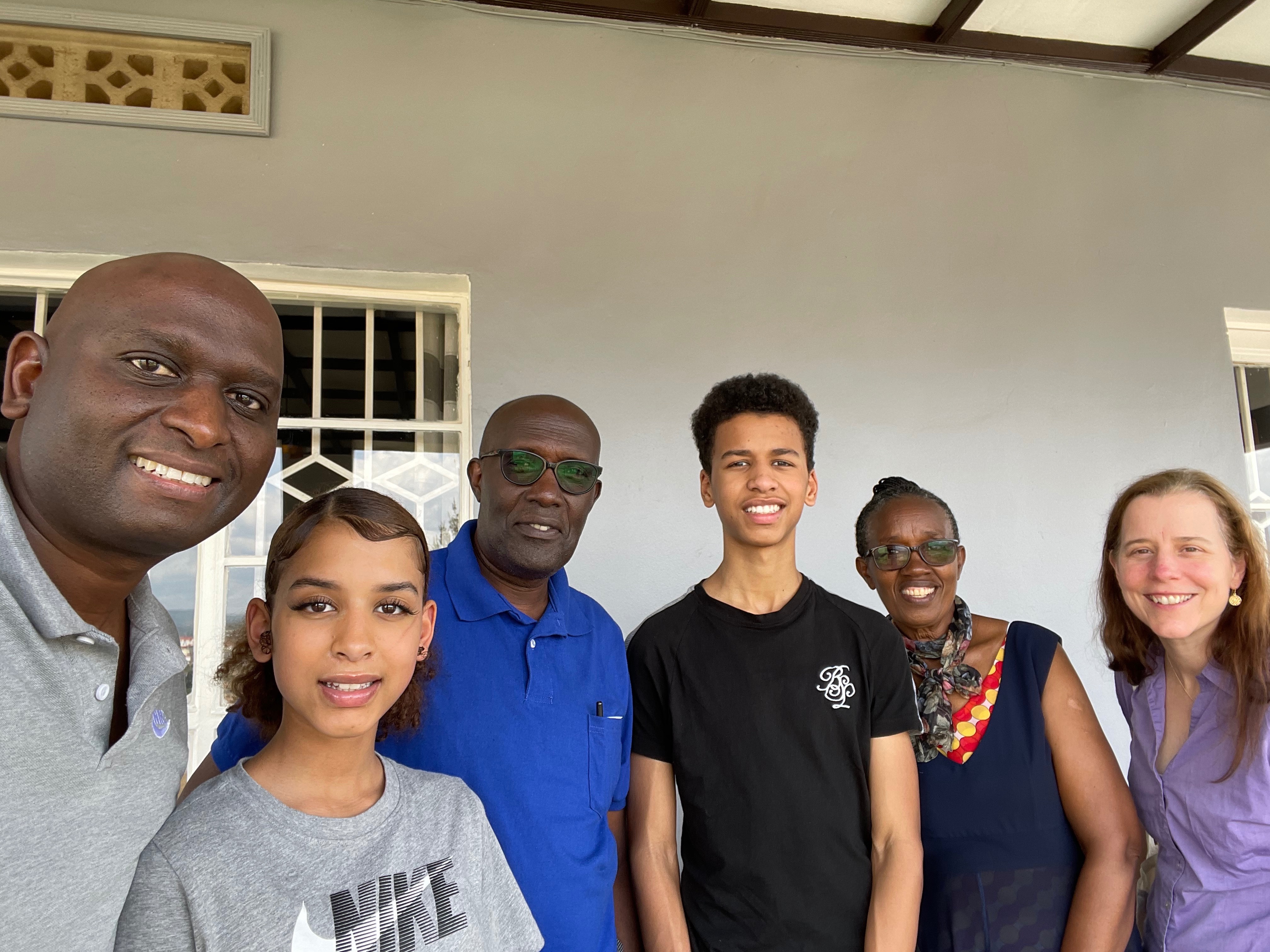 Photo taken in 2021 while my family and I visited Richard and Pera at their home in Kanombe. Last time to see each other face to face.
We shall see Richard face to face in heaven.
May God comfort his family and all of us who have known Richard. He shall be dearly missed indeed.