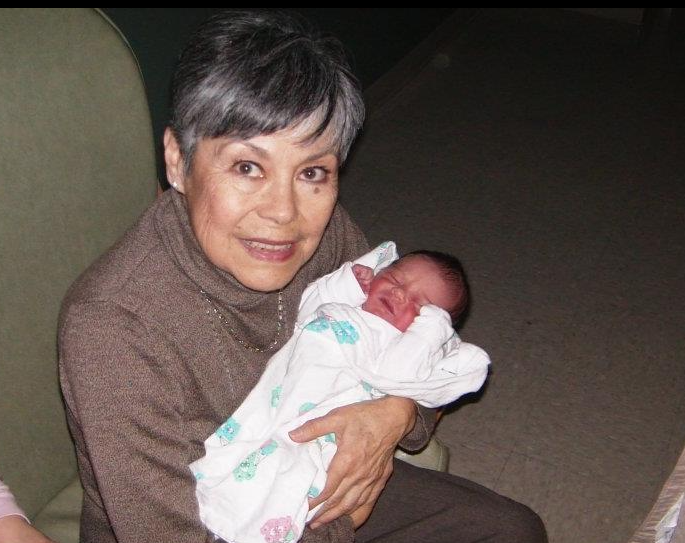 Gloria and her Grandson Carlos Jr