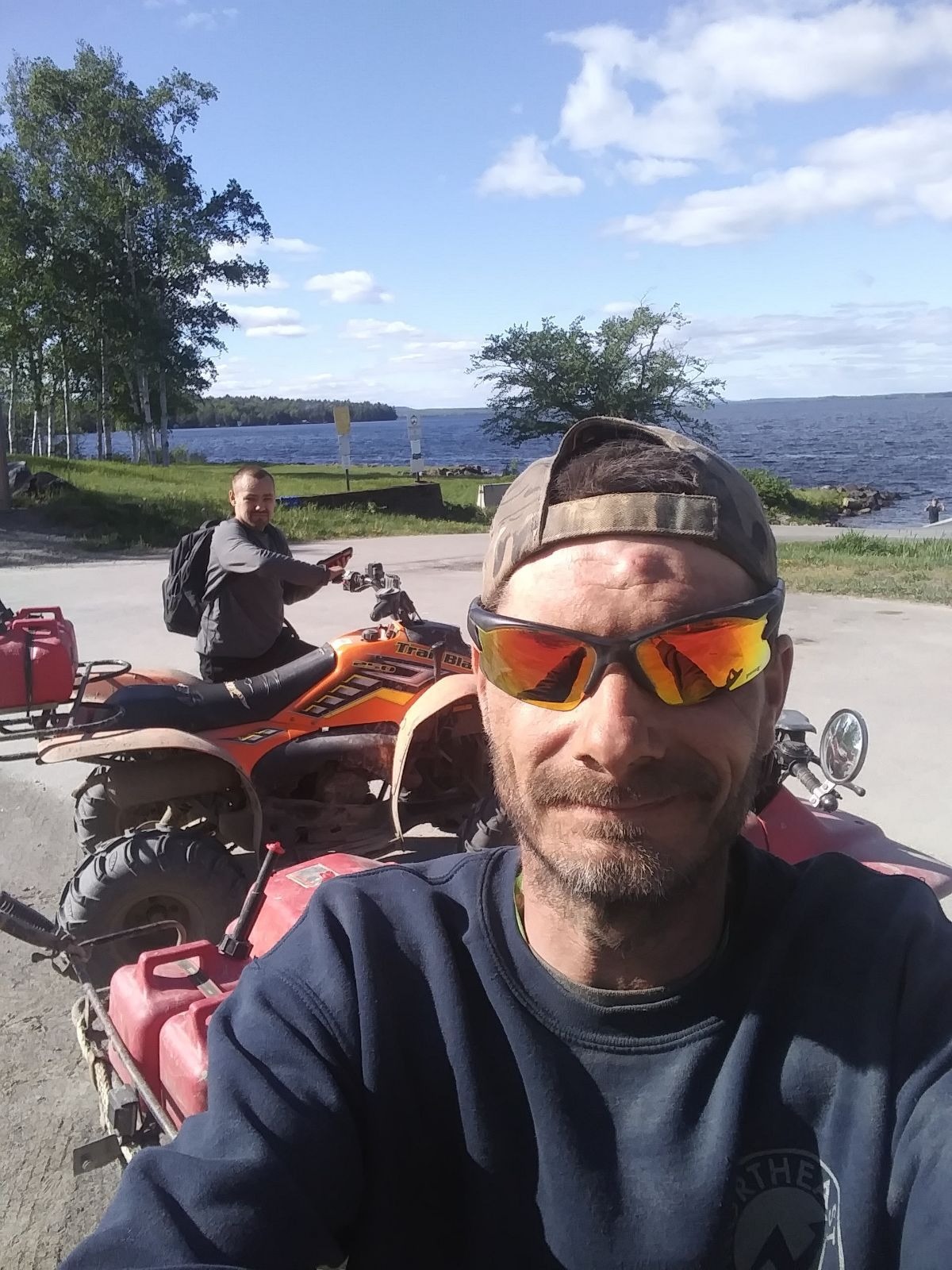 Wheeling with Ed. 