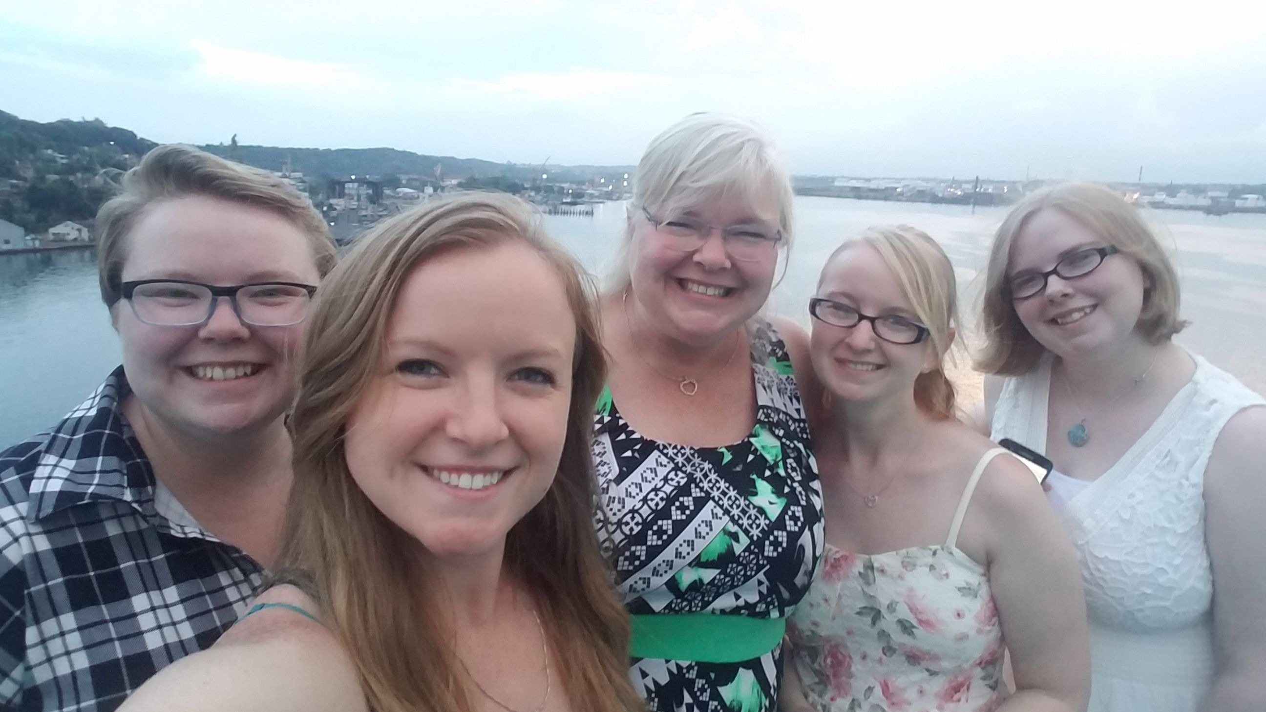 Mom and her girls on a family trip to Cuba. If we ever expressed an interest in going somewhere, mom would find a way to make it happen.