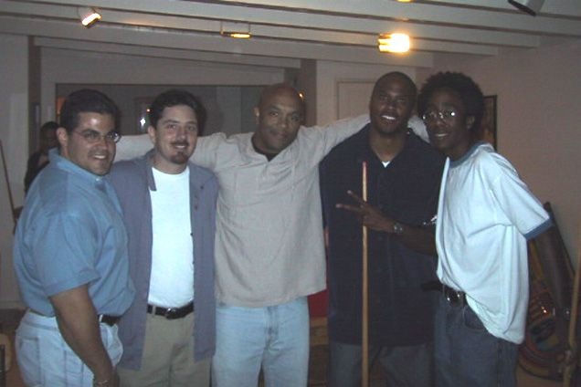 The guy on the left is Dario (my buddy from Tampa)