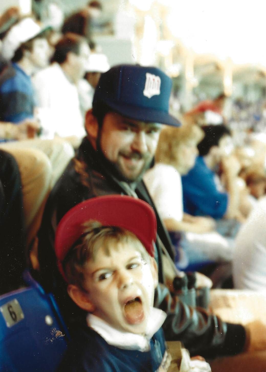 1987 World Series Bob and Bobby in Minnesota