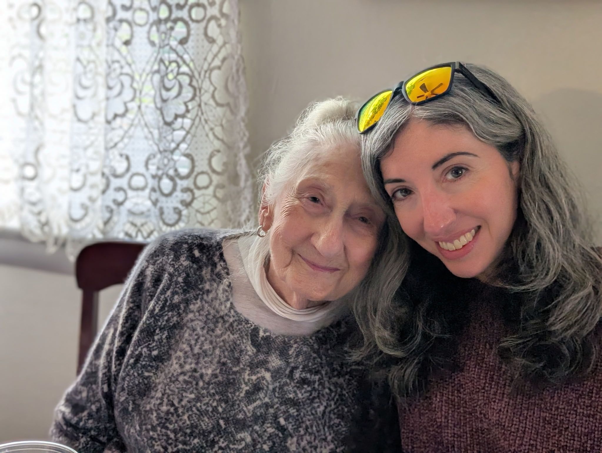 Lovely ladies—Nonna and Brianna.
