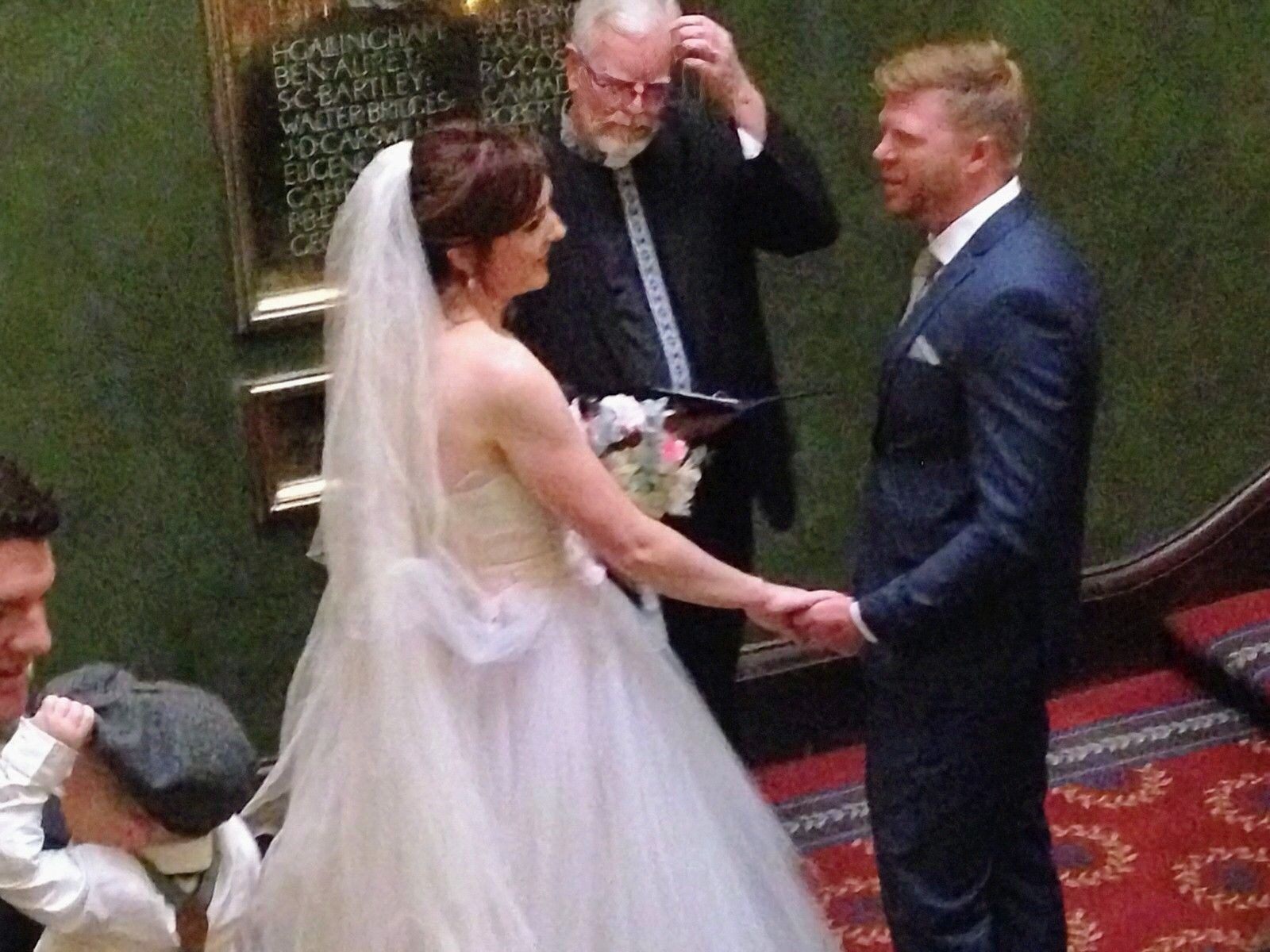 Niko and Kim's wedding in the "Rand Club" centre of Johannesburg August 2015