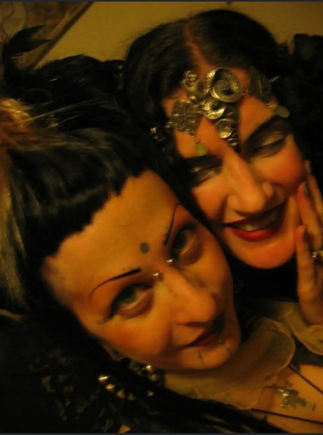 She was my Beloved Sister since 2003, we were very close and our relationship had many commonalities, especially on the Spiritual and Otherworldly planes. We were magickally connected, and we were pretty certain that we knew each other before. We connected also on the Star Being understanding. I will never forget meeting her at one of the outdoor renegade music festivals in the North-West. She was walking with four other beautiful faeries a bit away from where I was. We caught glimpses of each others eyes and it was as if a magnet was pulling us together. I instinctively walked over and offered nectarines to everyone and that is when we met. I stayed regularly in touch and I visited her when she lived in Hawaii. We talked of doing theatre together one day but we never could manifest that as I was living in the South-East. However, I visited her whenever I came to see my parents who also lived in Oregon.
Amara was an incredible Being, a true companion to all living Creatures. She was fiercely Vegan for years. Animals were attracted to her, they knew she was an ally. She danced in many spiritual practices and circles, both literally and figuratively. She was one of thee most eclectic and creatively divine witches that I knew, and her artwork was powerful. Whoever has pieces of hers should count themselves lucky. Amara was a musician, a thespian, a priestess, an otherworldly Being, a creatrix, a shapeshifter, a cosmic jester, a Queen, and I am sure, many other things - but especially a MUSE... yet while aspects of her were fiery and commanding, she was also simultaneously soft, gentle, loving, compassionate, an Angel. She had many messages to share. She had her feet firmly in the blackness of night as well as in the nature of day. Amara had touched many hearts, minds, and spirits.
Love ˚★⋆。˚ ⋆
Maya Say Moirai
┊ ┊ ┊
┊ ┊ ┊
┊ ┊ ┊
┊ ┊ ★⋆
┊ ◦
★⋆ ┊ . ˚
˚★