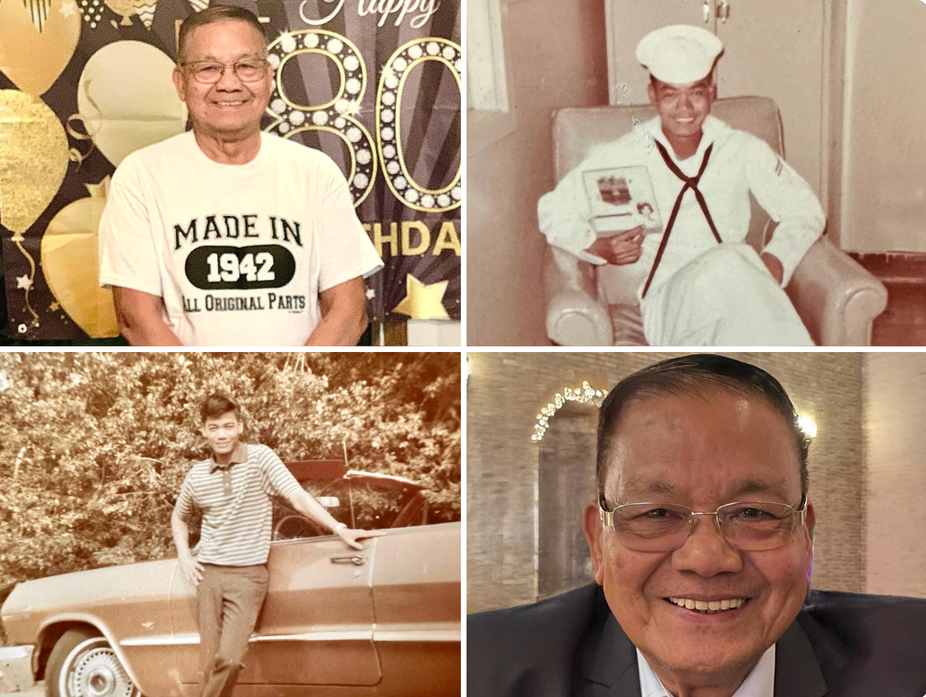 Thank you for sharing your memories of my Dad. We are comforted knowing he can now rest and his body is made whole again through our Lord in heaven.