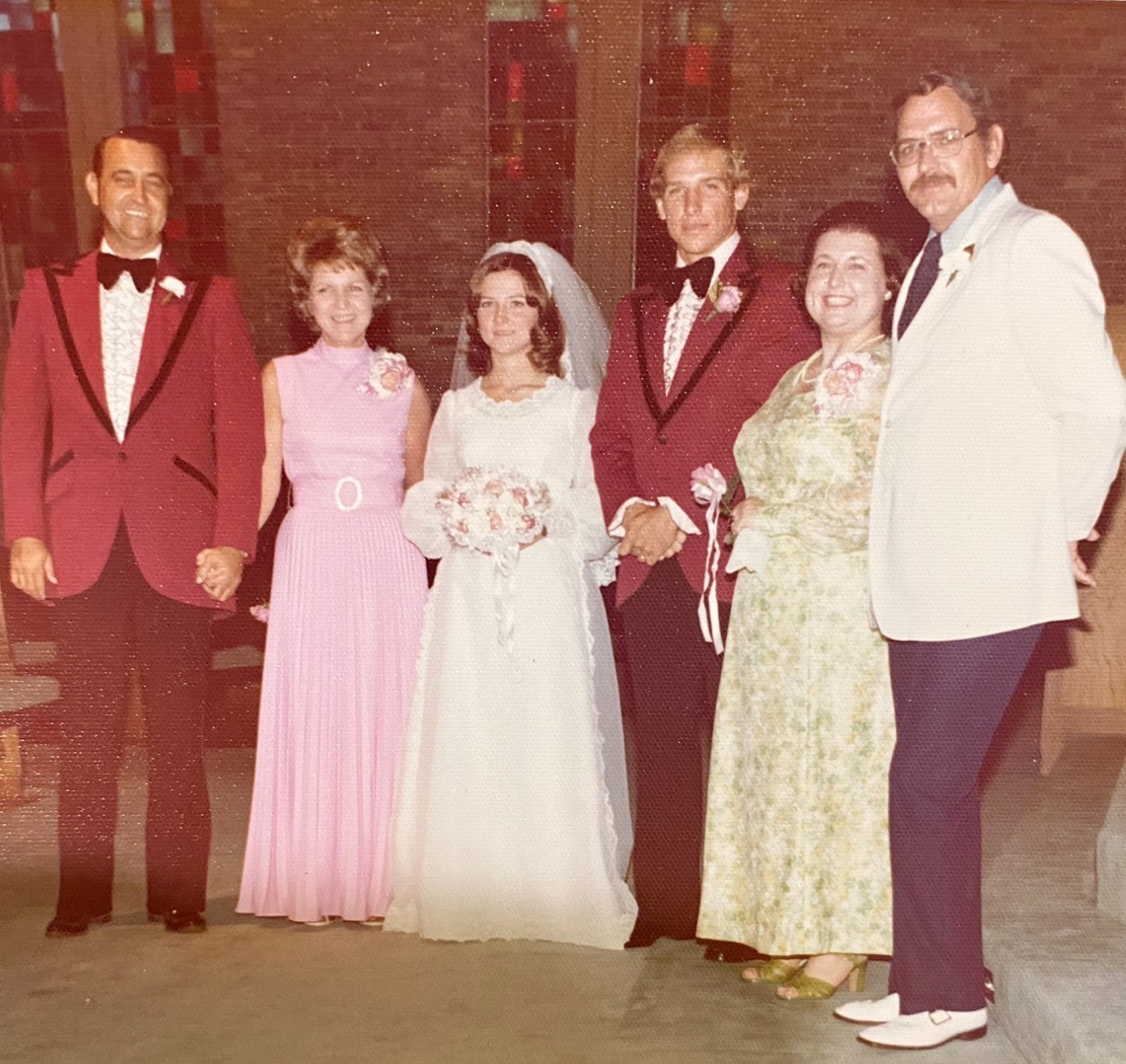 July 5, 1975. Mom is 43