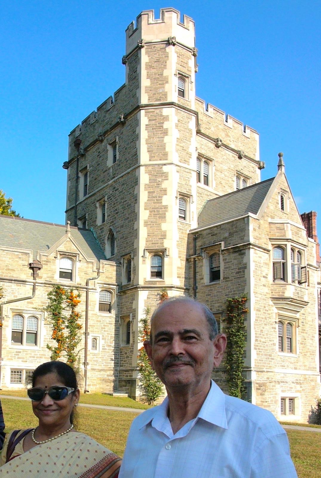 Princeton, October 2007. Your parents meant a lot to my parents and me.  At pivotal times, after 10th grade and when I quit IIT, my parents dispatched me to consult with Balmama.  His wise counsel helped convince my parents that I was on the right path.