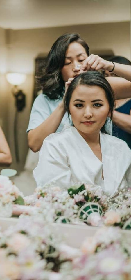 You helped me get ready on my big day, you acted as my Mother when I didn't have one.