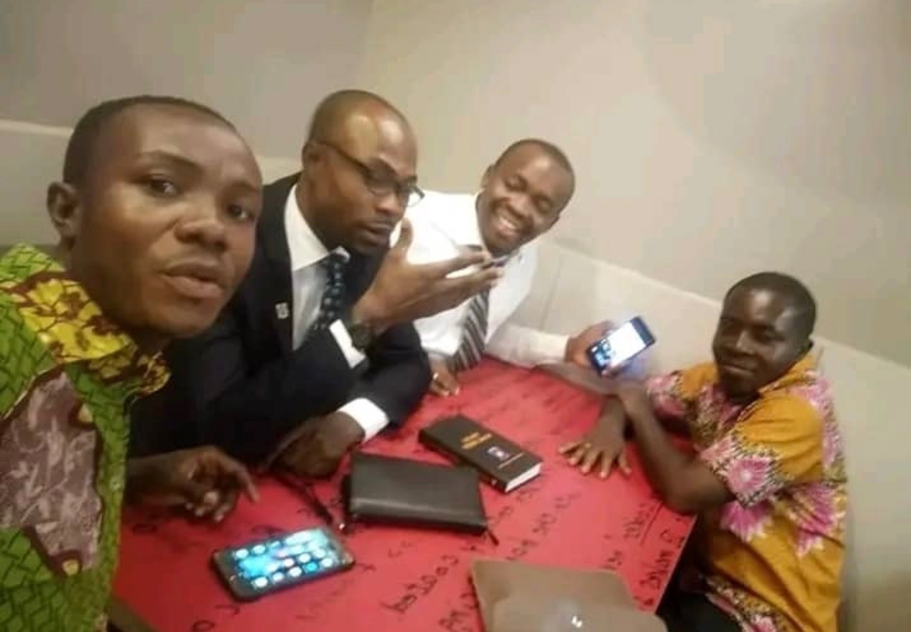 Celebrating your birthday at KFC, East Legon on 3rd Oct 2020. How time fliesâŠ..Rev Kuditcha and you have joined the cloud of witnesses