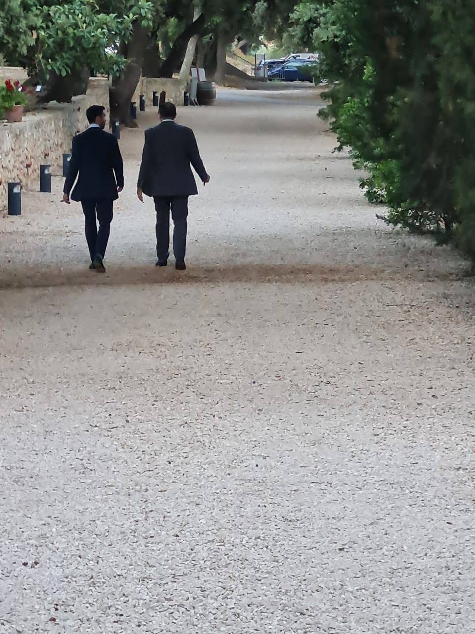Mozart and his son Matheus have a GREAT time in her daughter’s wedding. 23/06/2022.
