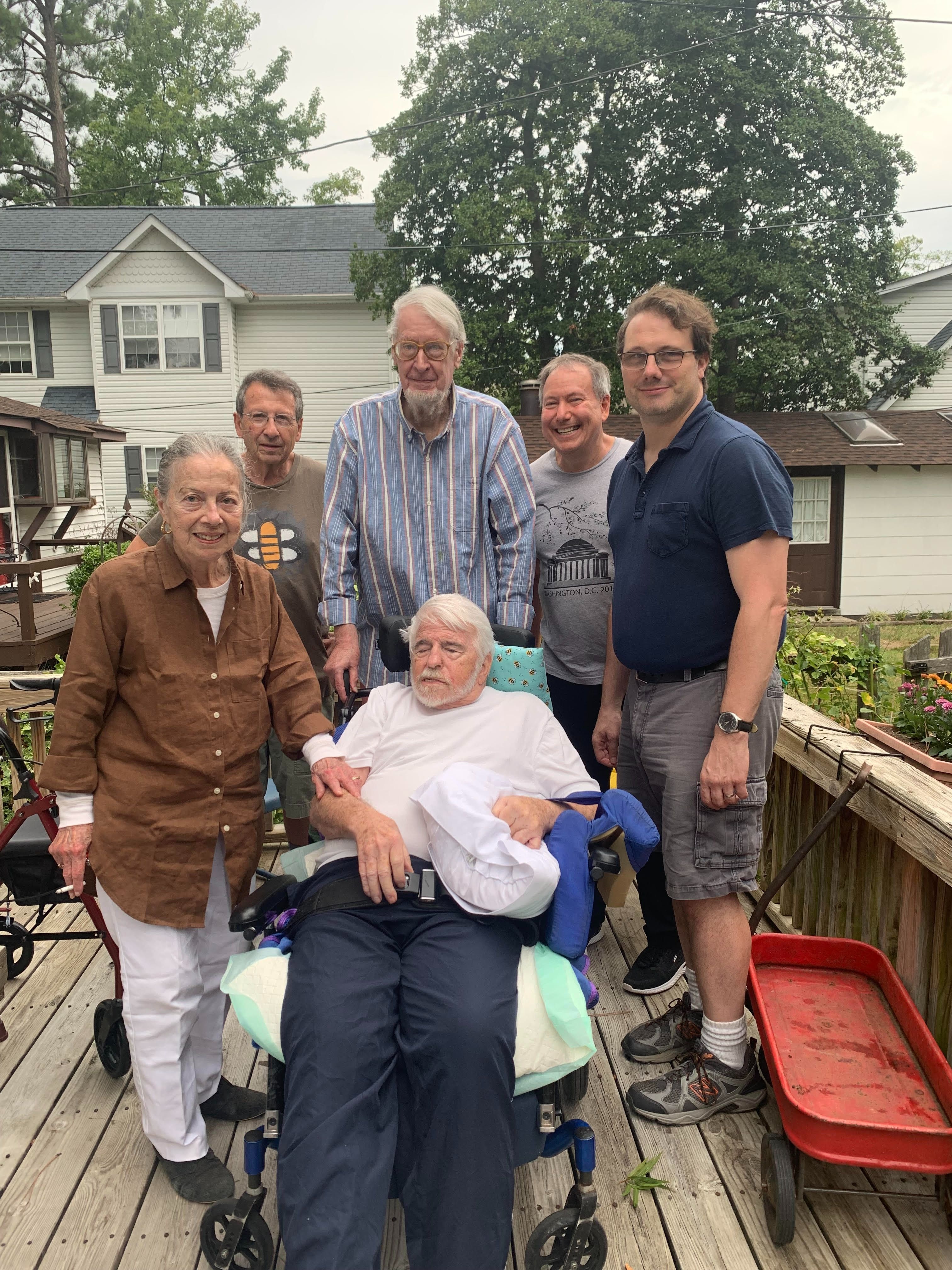 Visit with Fred and Fran 2023.