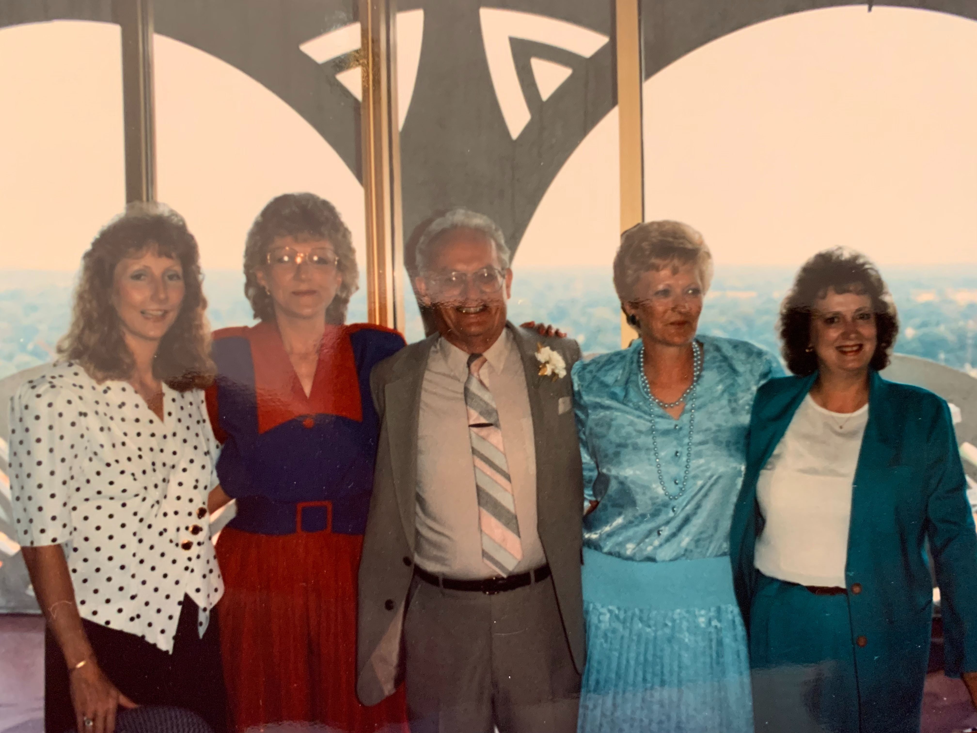 Joyce far left
