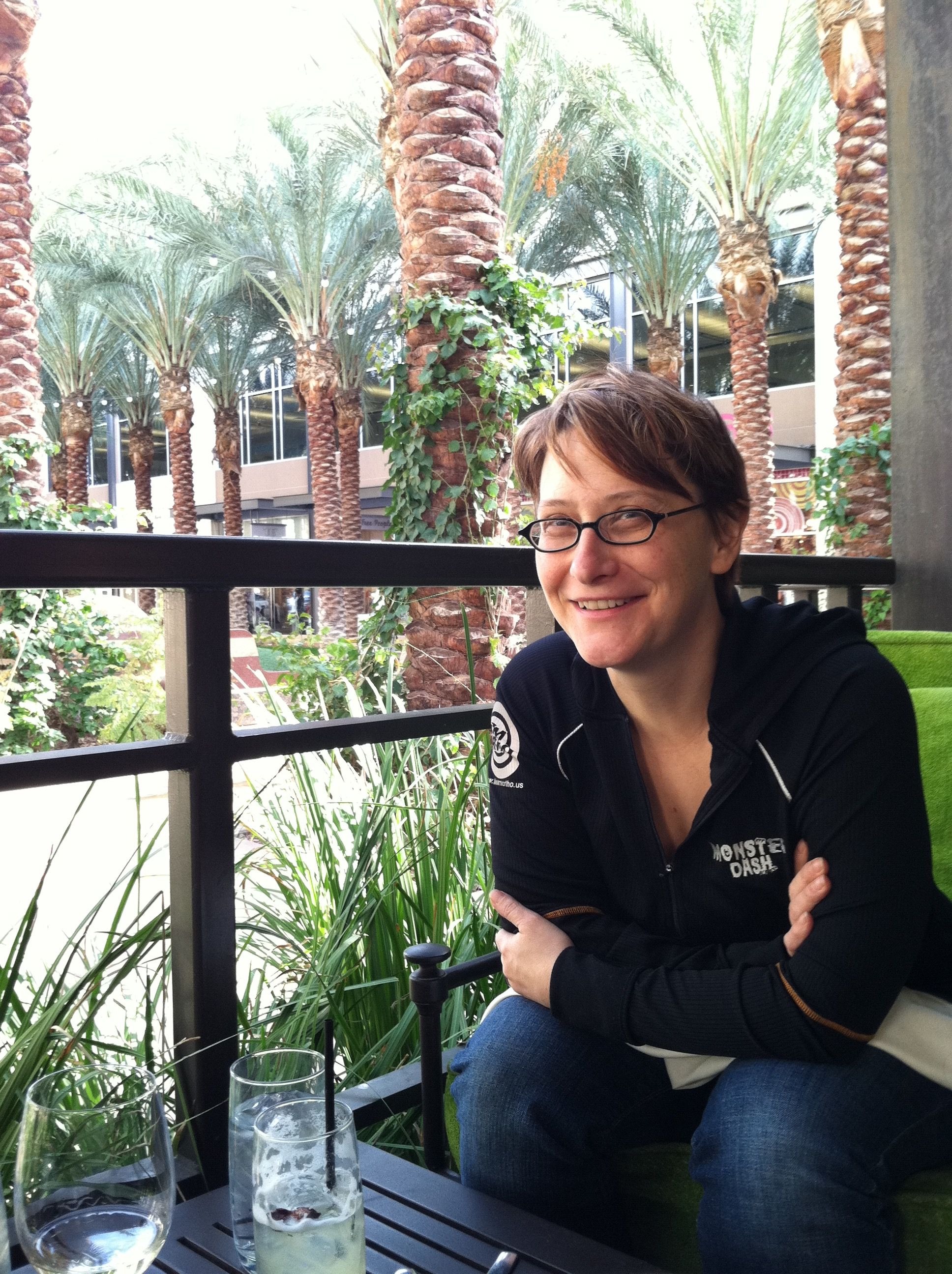 January 2012 visiting Becky in Scottsdale