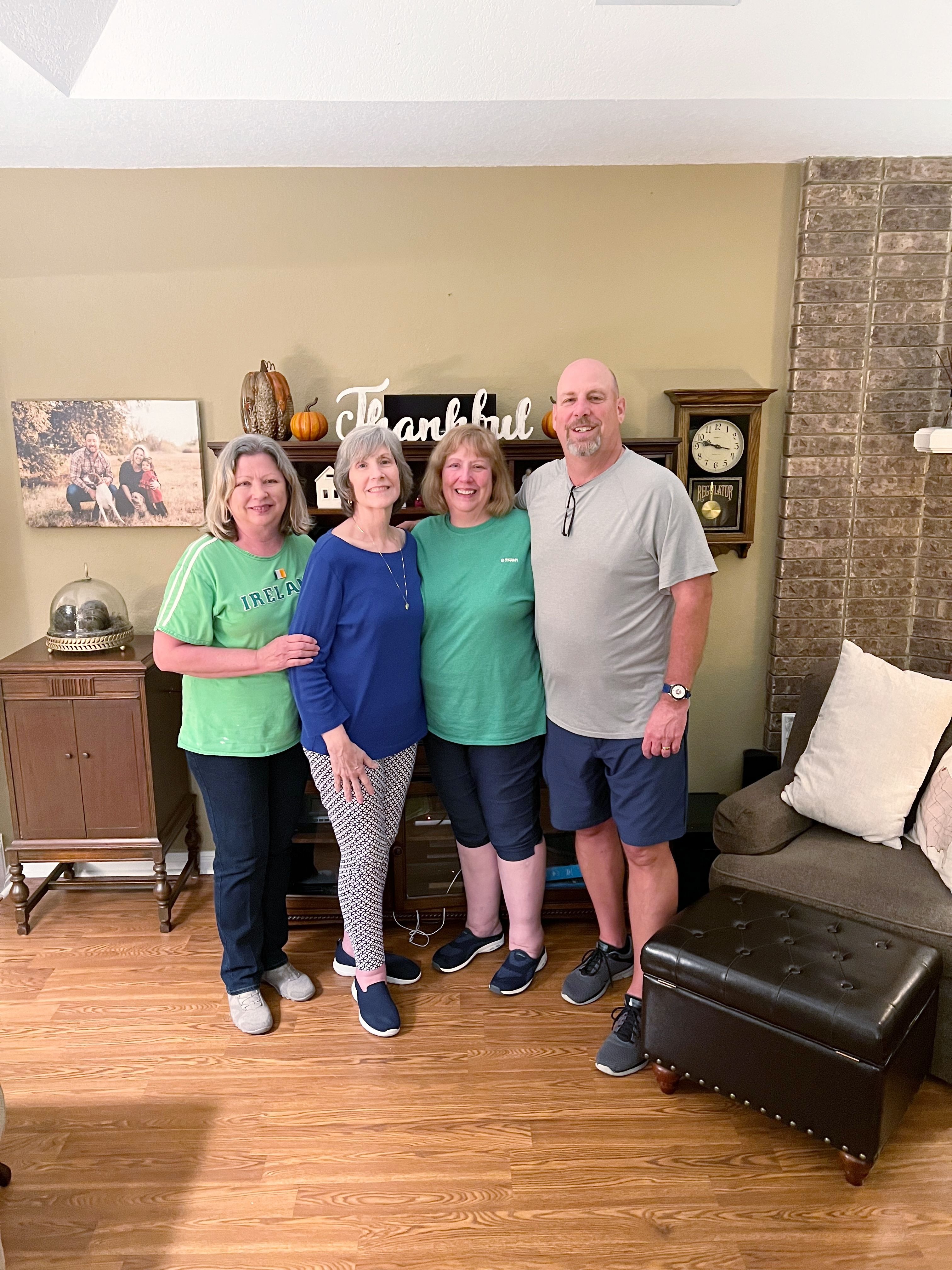 Carol, Pam, Debbie, and Doug, San Antonio, Texas, November 2022