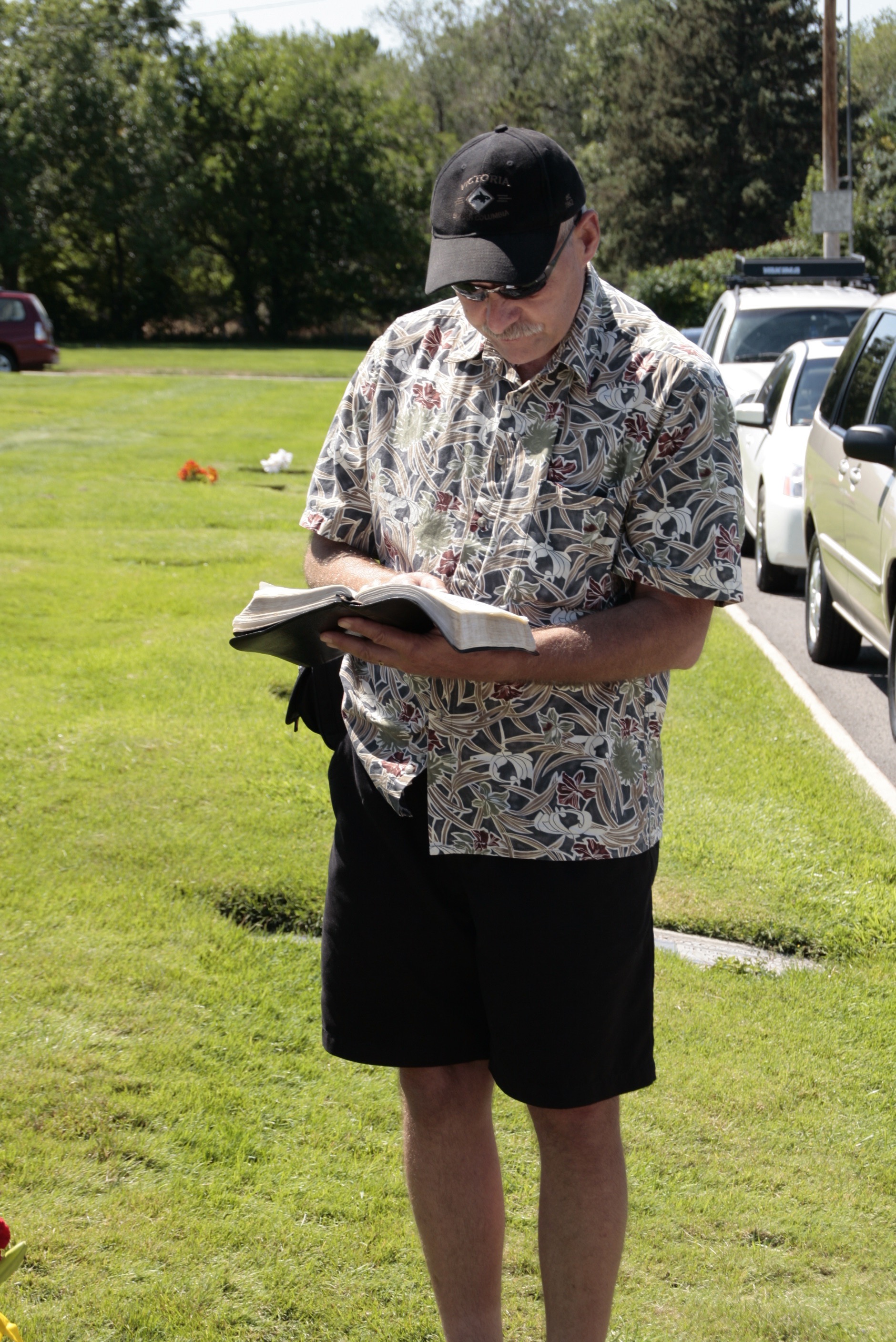 Bill with his bible 2010
