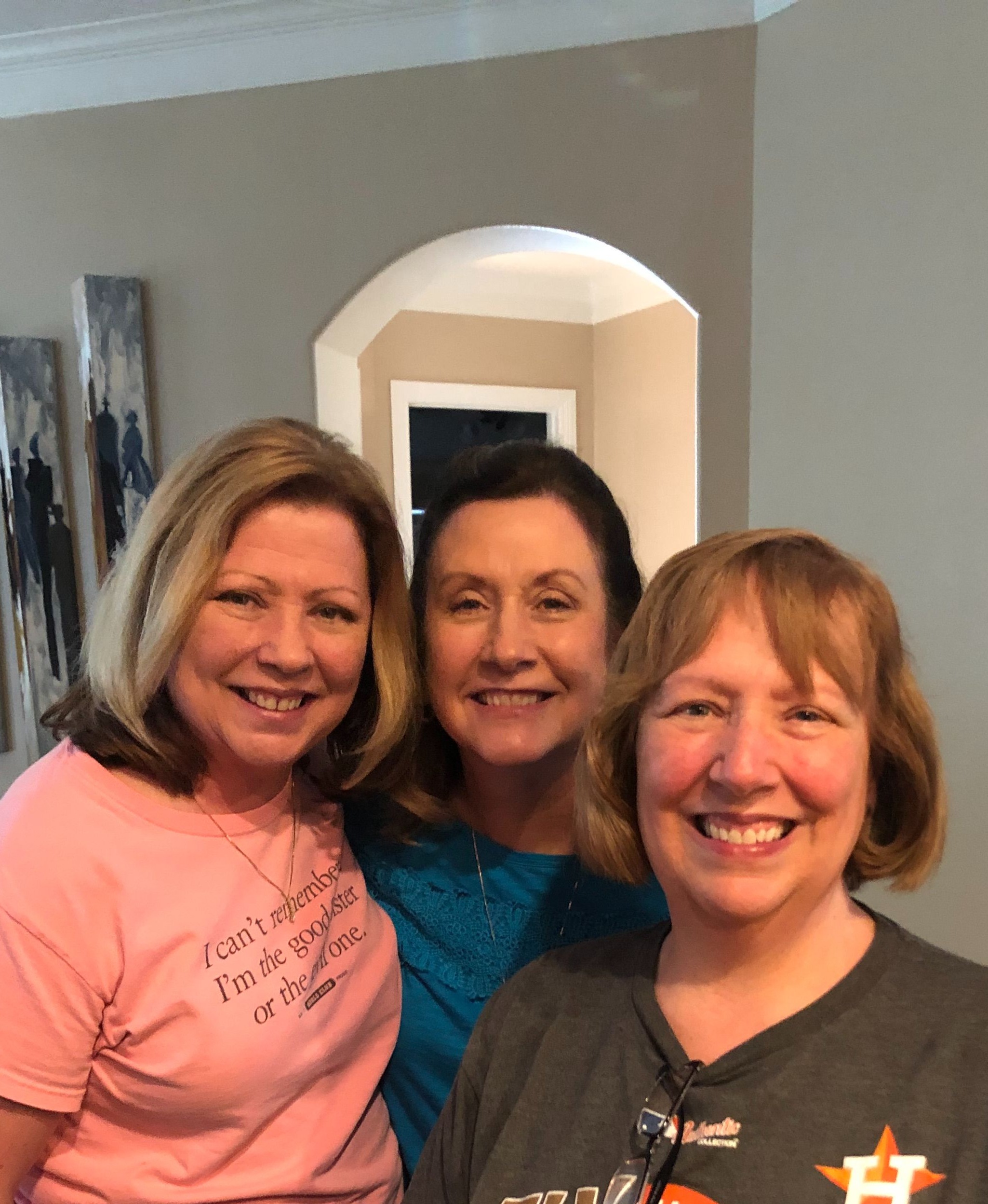 Carol, Pam, and Debbie, Tomball, Texas, November 2019
