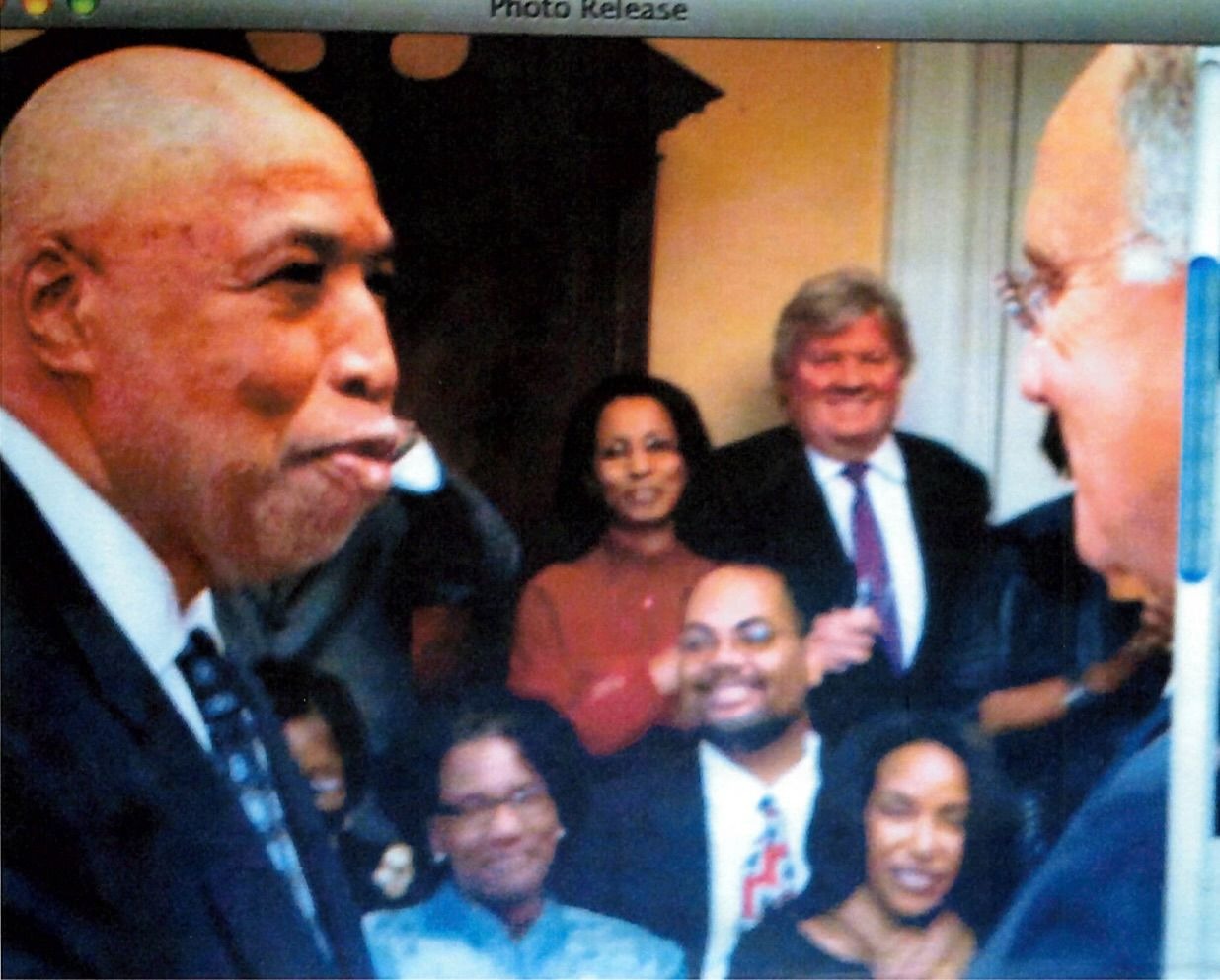 Roy and 1962 Classmate/UVA Pres. Casteen, 2010
