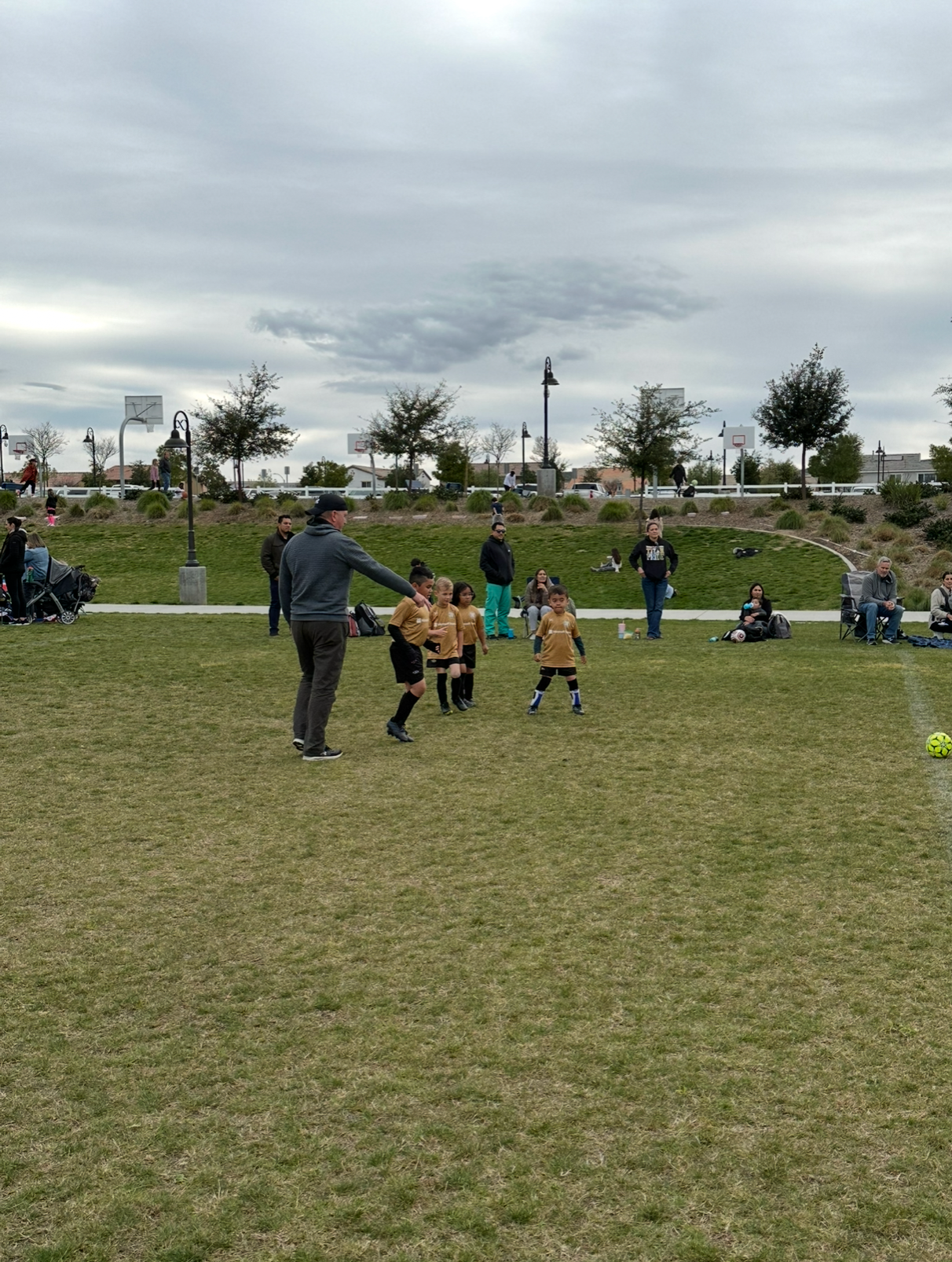 Ben actually helped Easton to go from not wanting to play soccer to actually starting to enjoy soccer! 