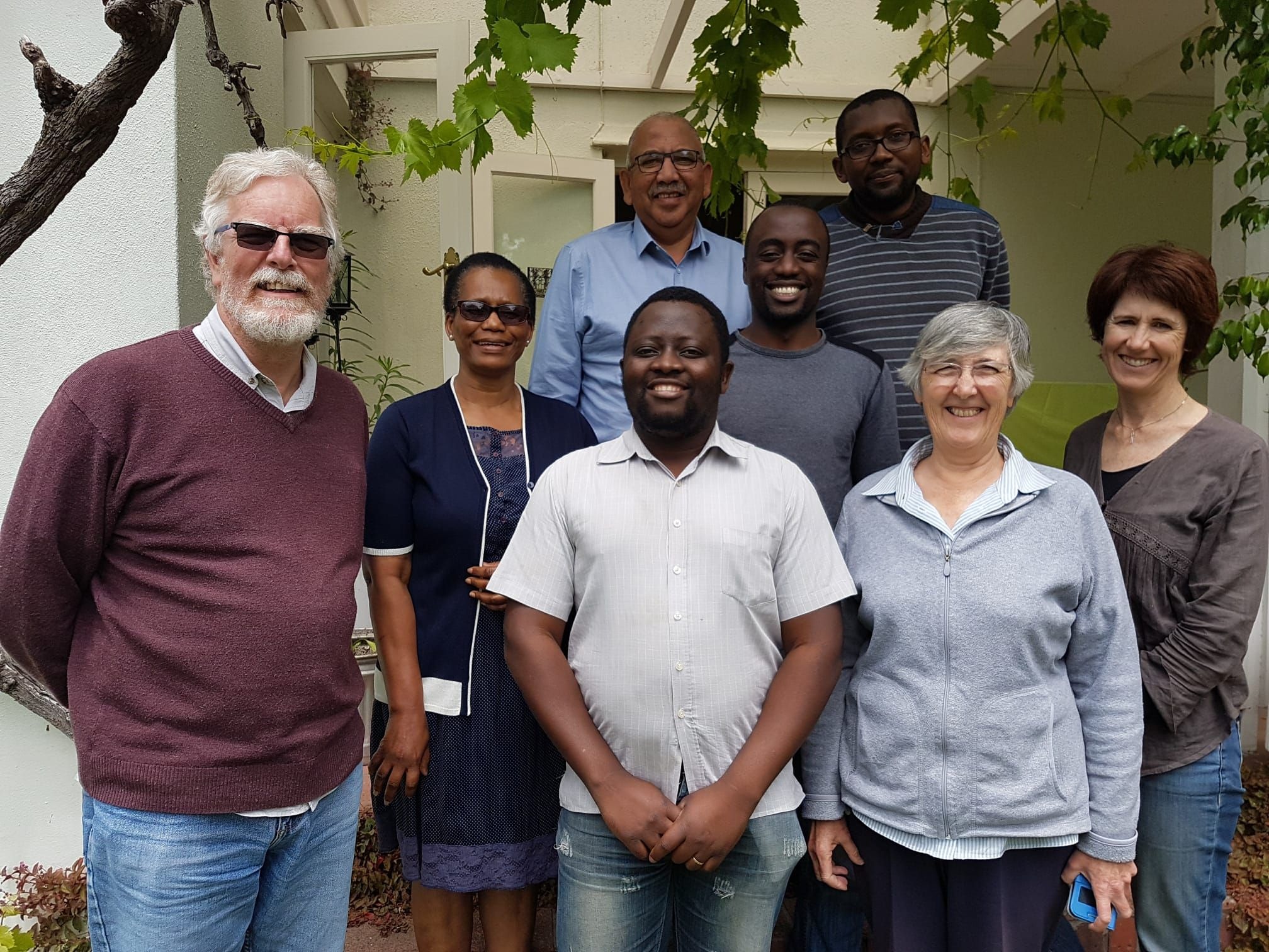 Fellowship with elders at the manse