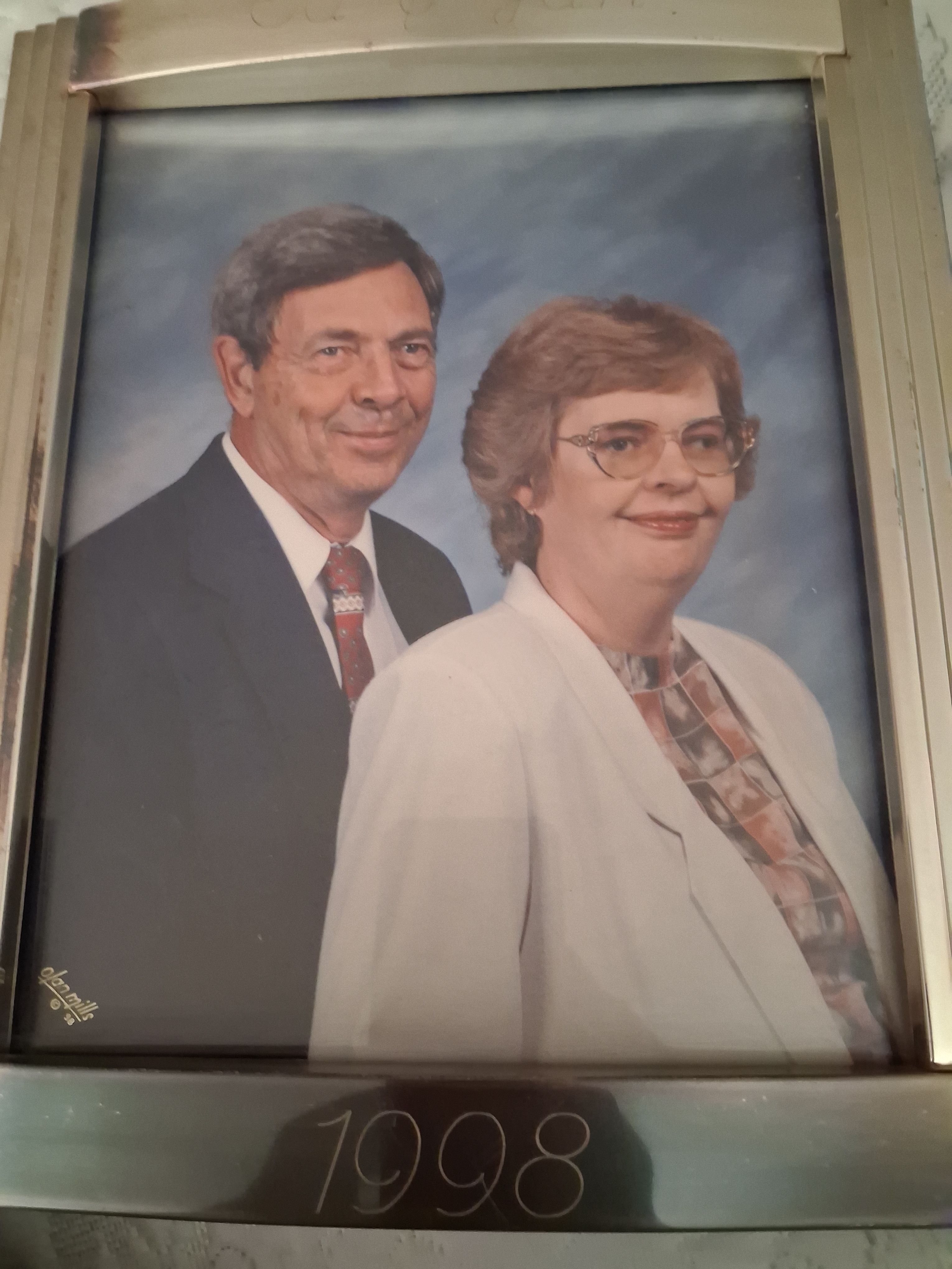 This is dad and mom 1998