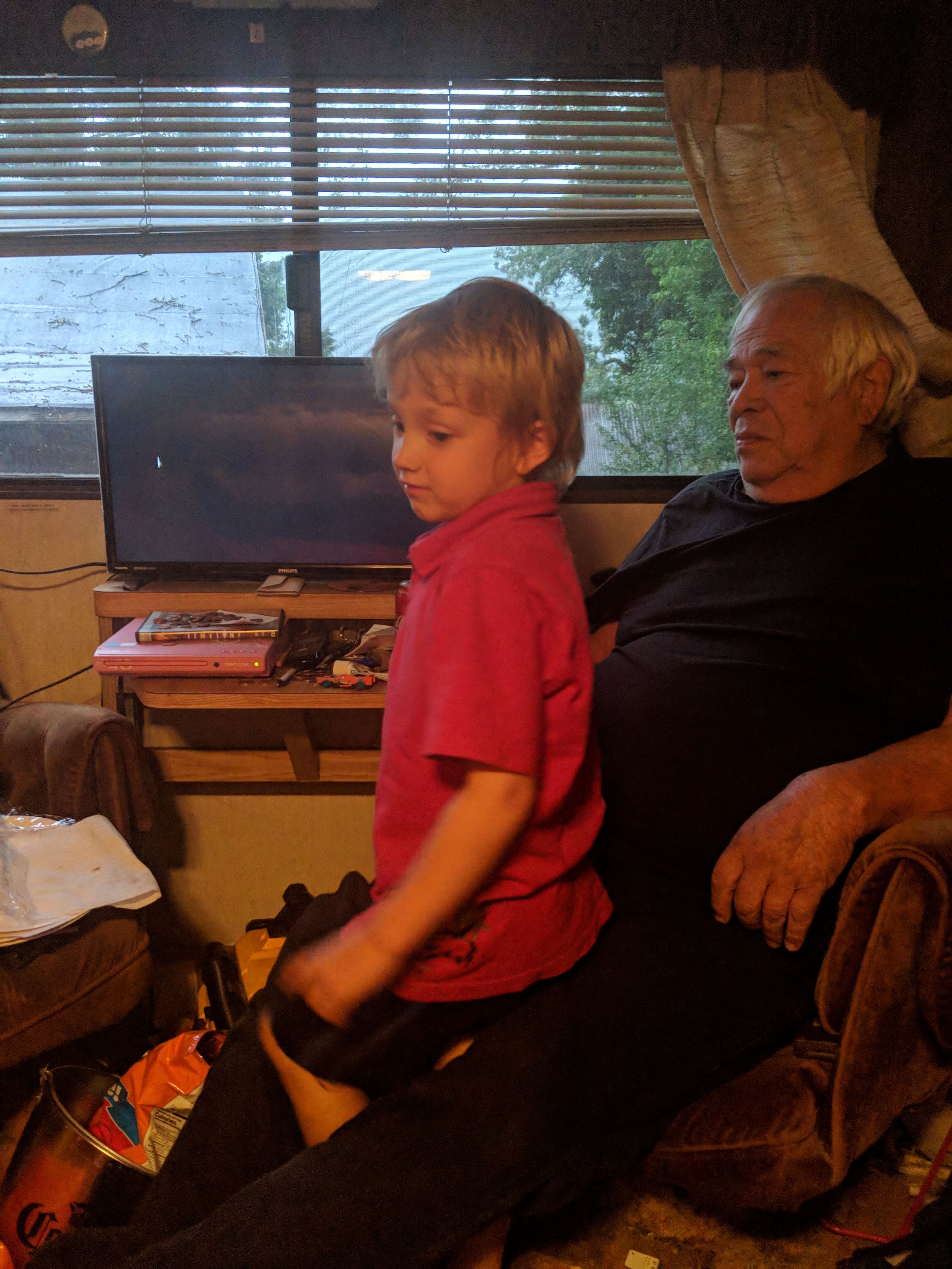 Watching TV