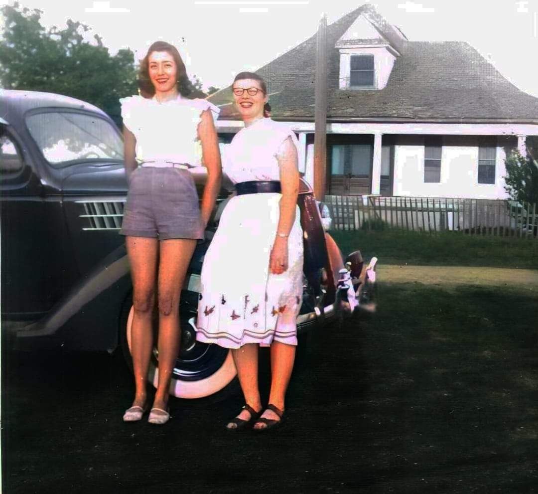 Patsy. Look at those legs. A beautiful person inside and out! We were technically cousins but I always called her "Aunt Patsy". She was a lady I looked up to and admired.