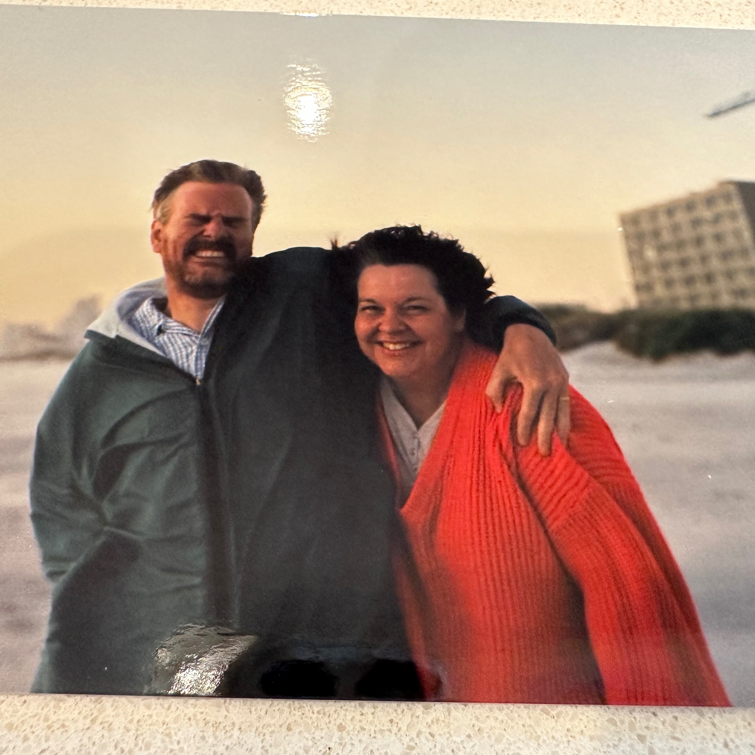Dave and Renee, 2000. Blouberg Strand.