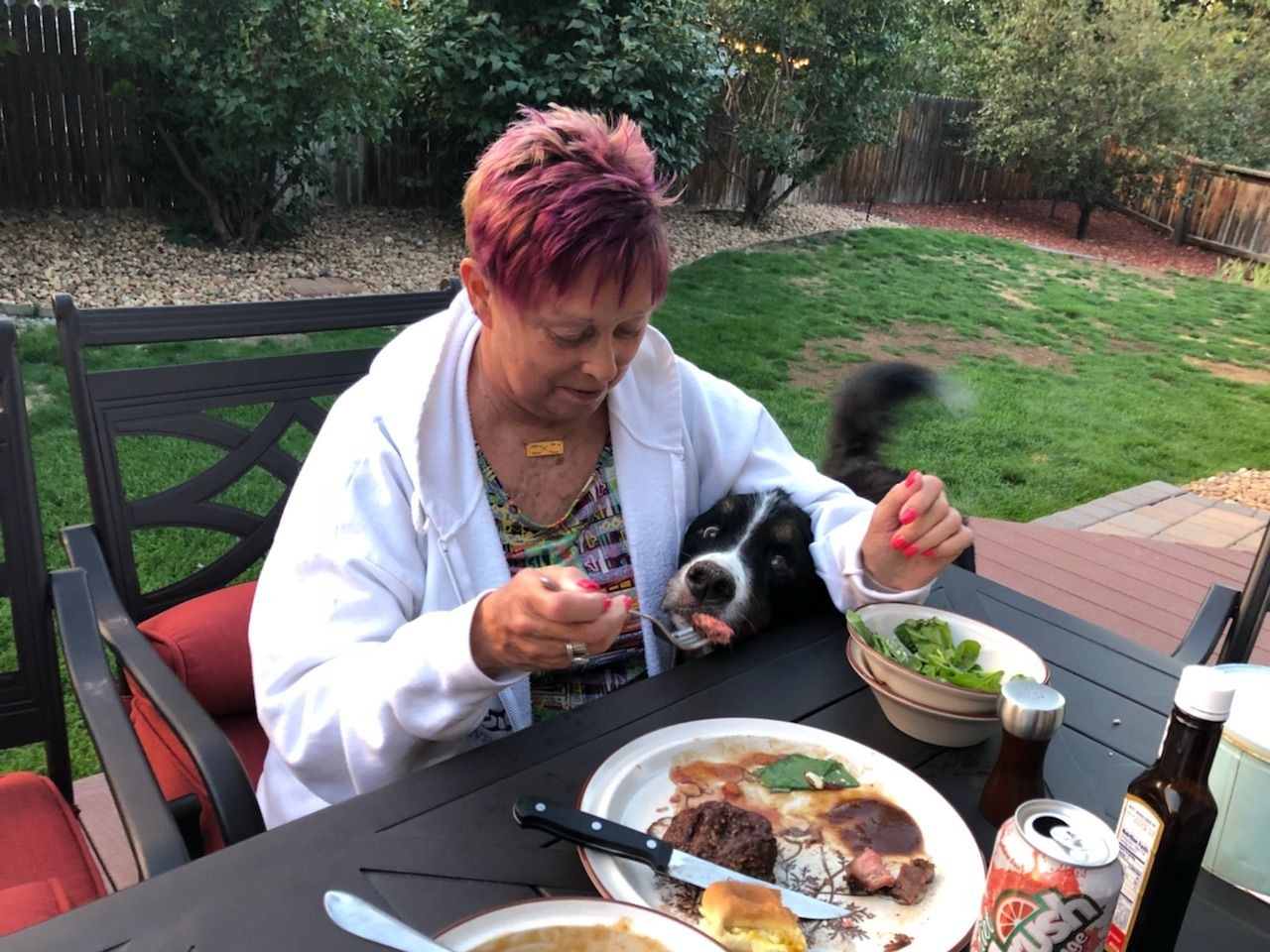 Grandma and Daphne