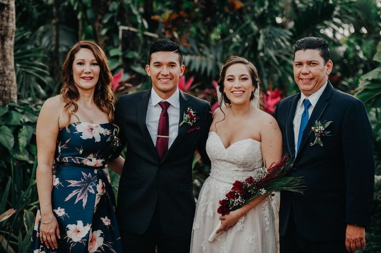 En la boda en Miami, te queremos mucho
