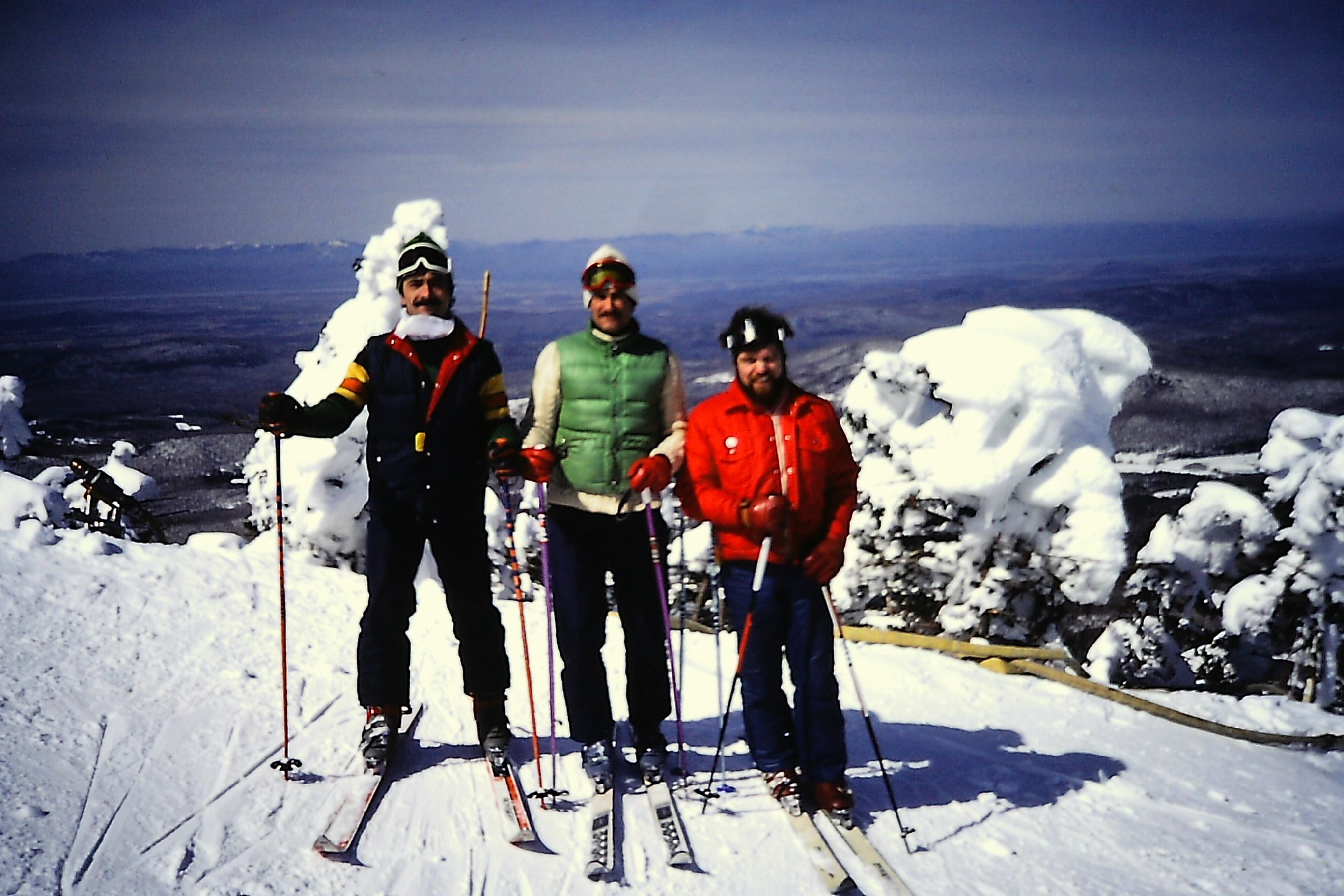 Franco w/ Bob Raeburn & Jim Spader at Sugarbush