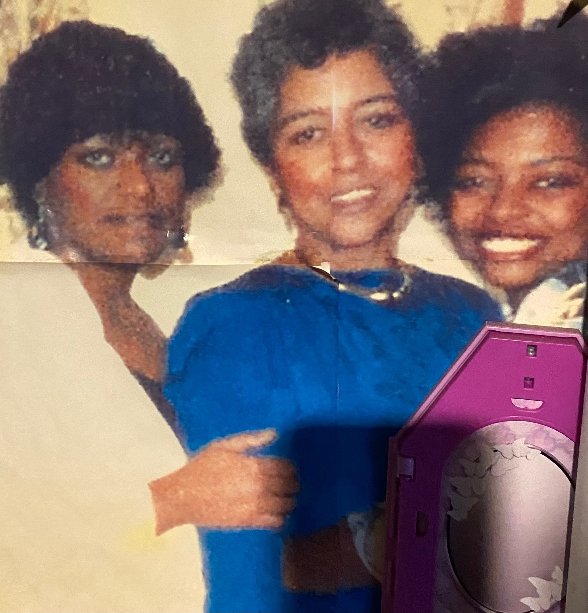 Again, My grandmother with her two daughters Mary and Selena.
