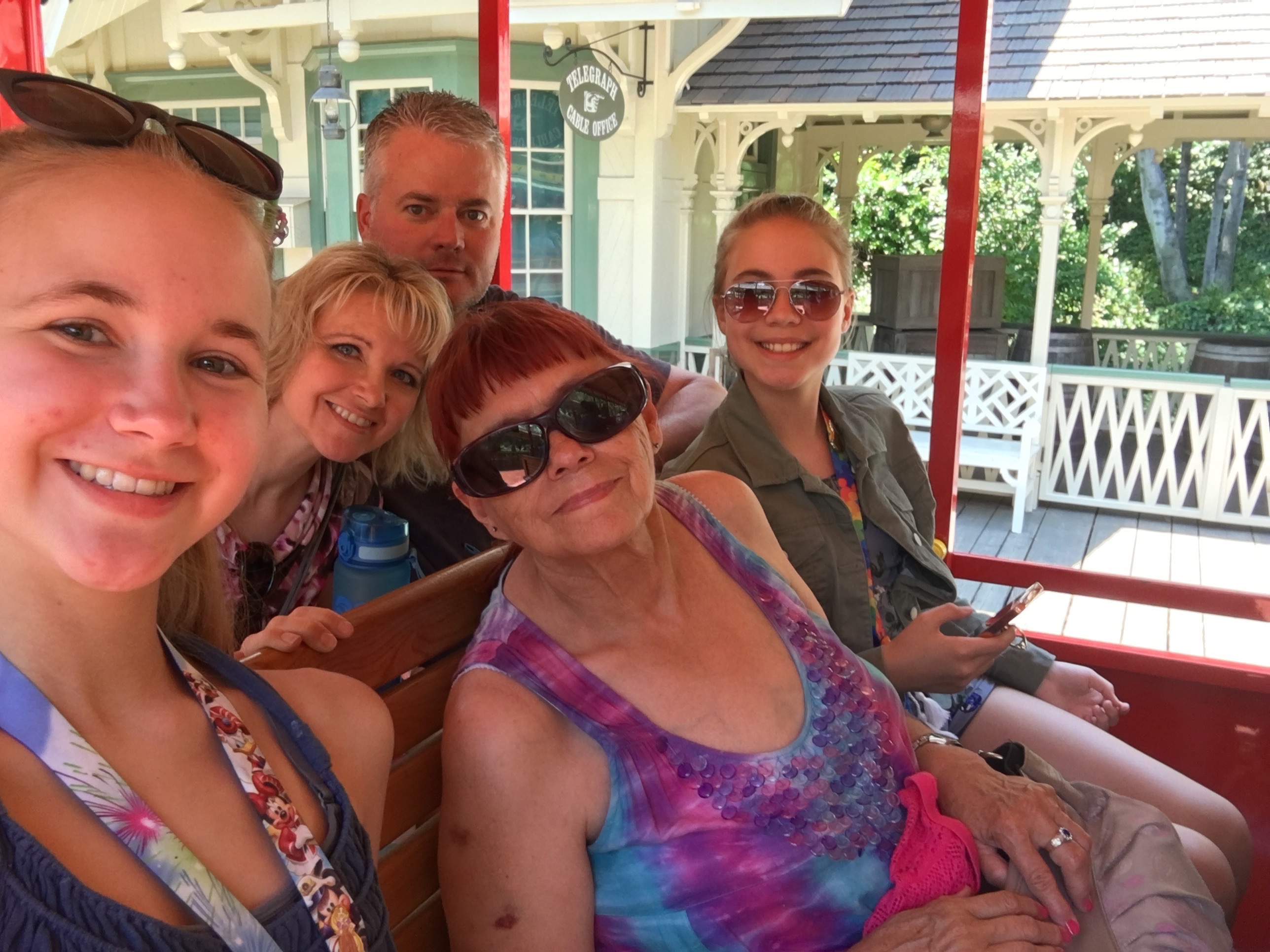 Disneyland on July 4, 2018… we survived the 120(F) heat!!