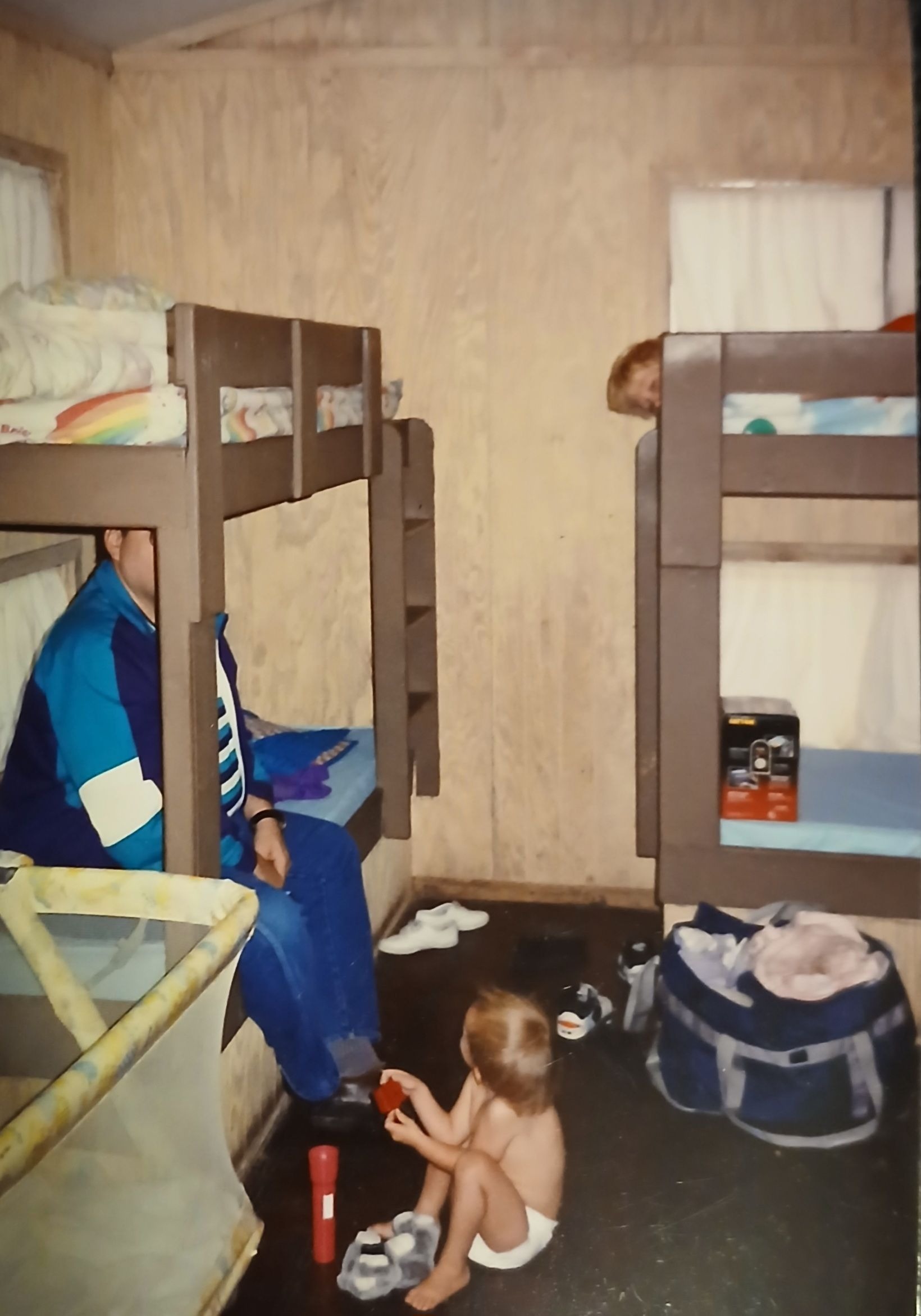 Robert, Patrick and Helen
Family retreat 1993