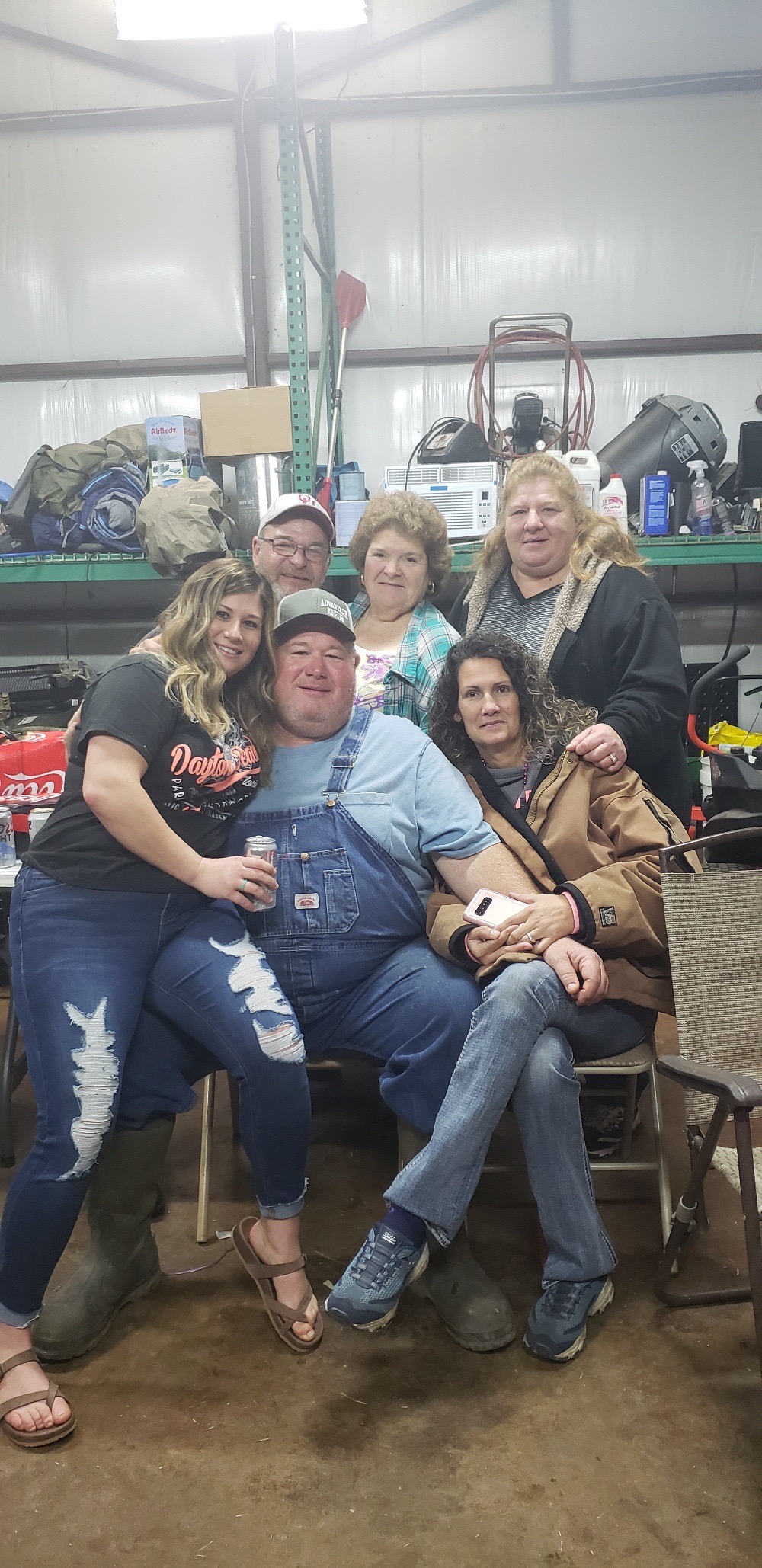 Bryan, Granny, Renee, Alli, Shawn, and Deanna