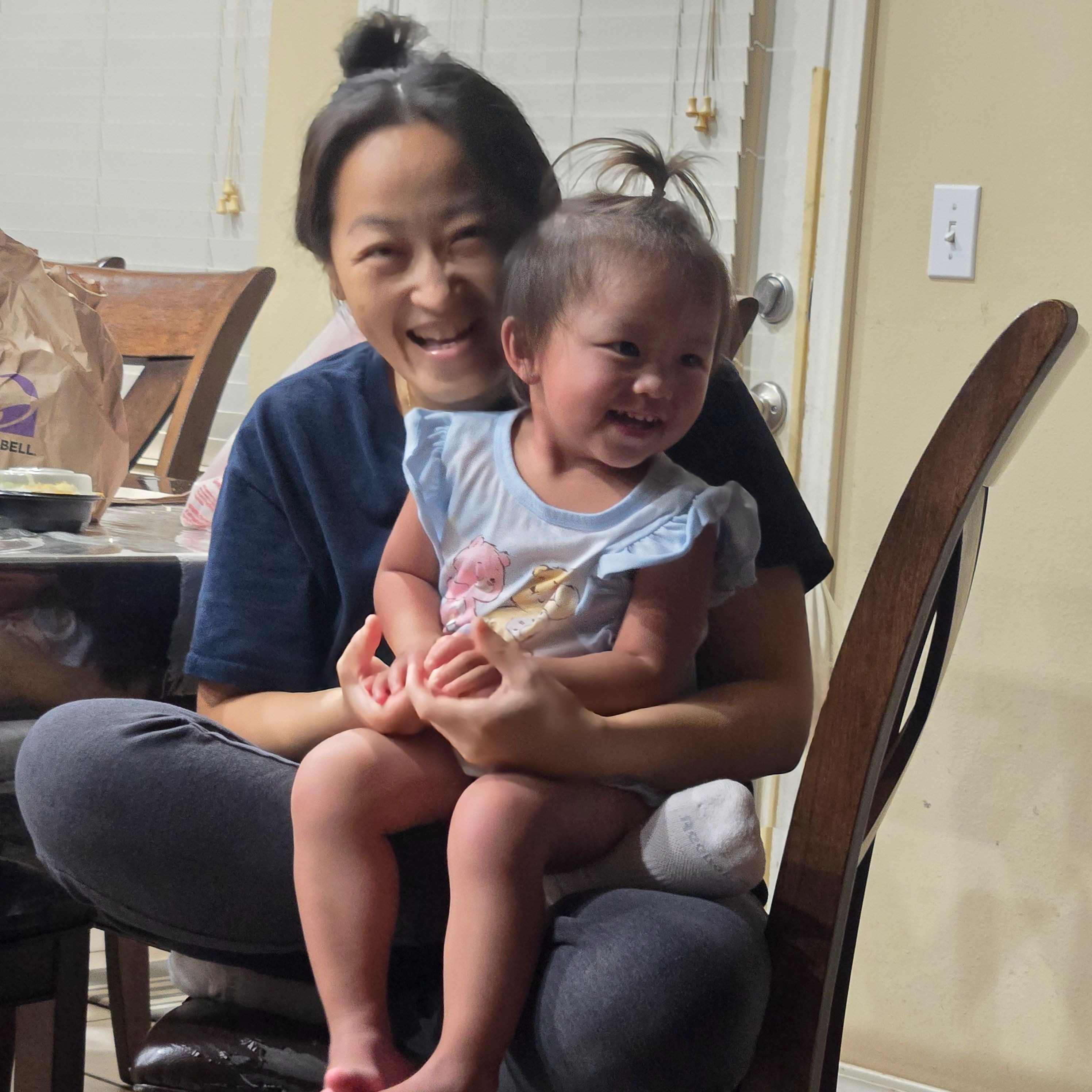 Your last photo with Gwyneth. She adores you so much and it kills me you will no longer be around to see her grow up. Love you, Auntie Nas Nas.