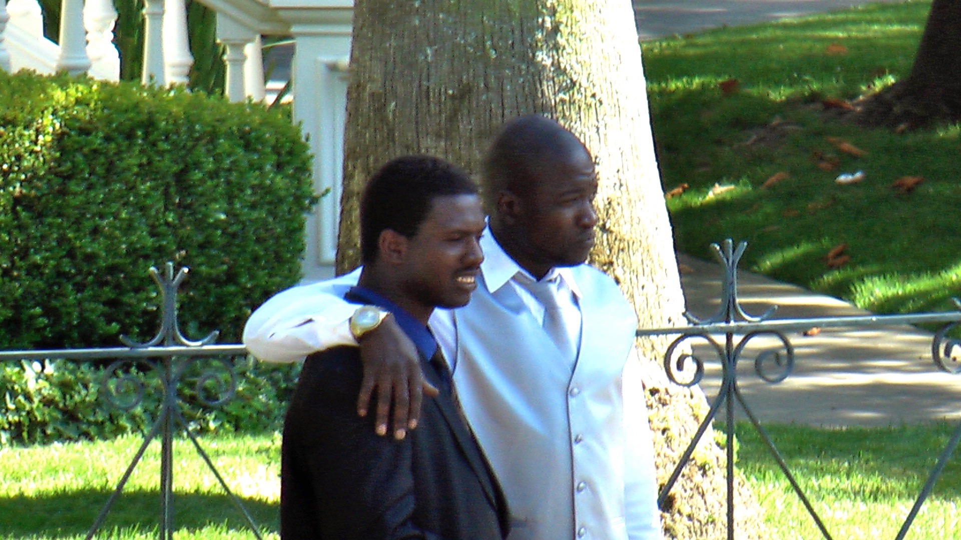 Wesley and his cousin