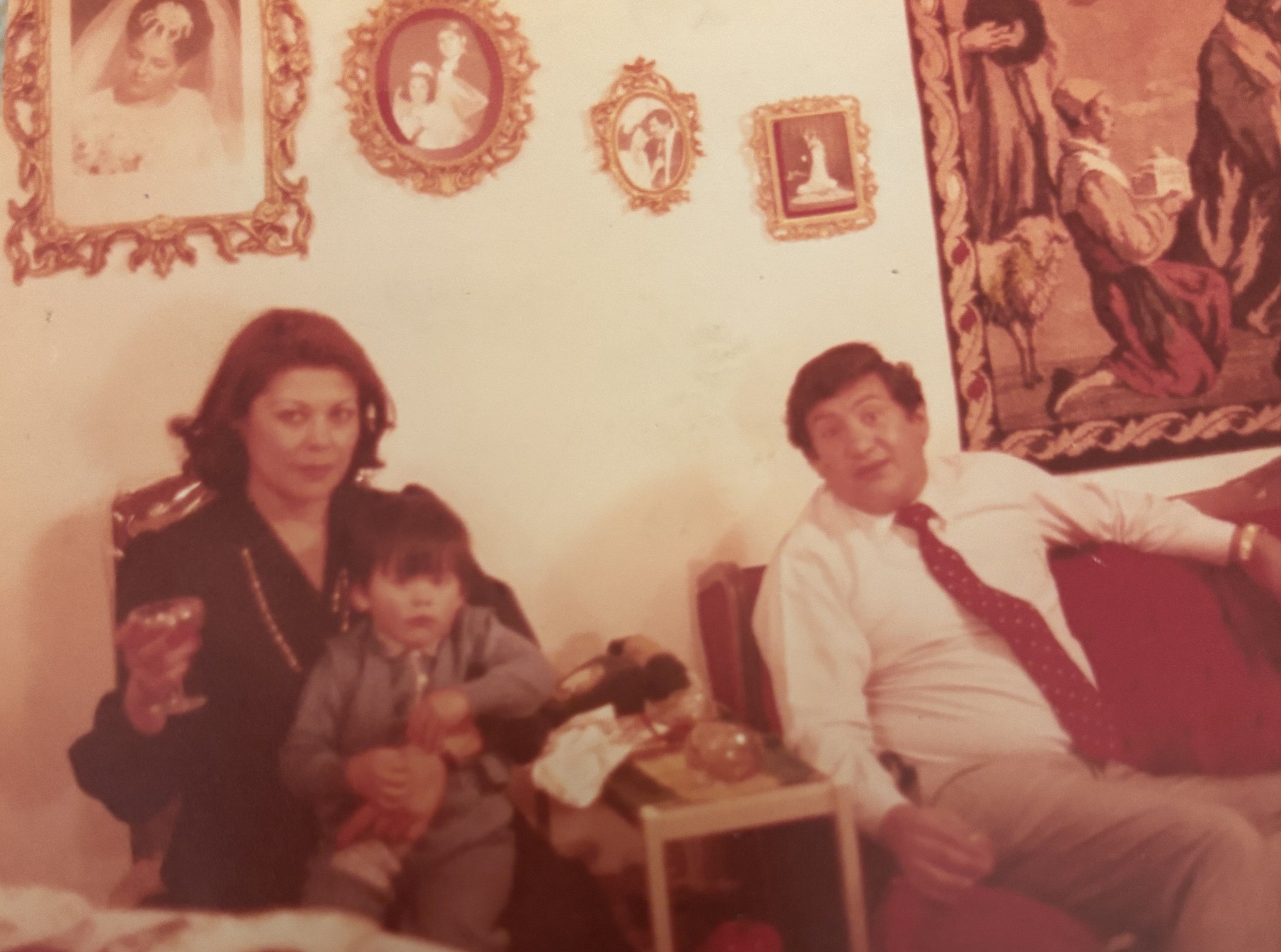 Gloria with Carlos