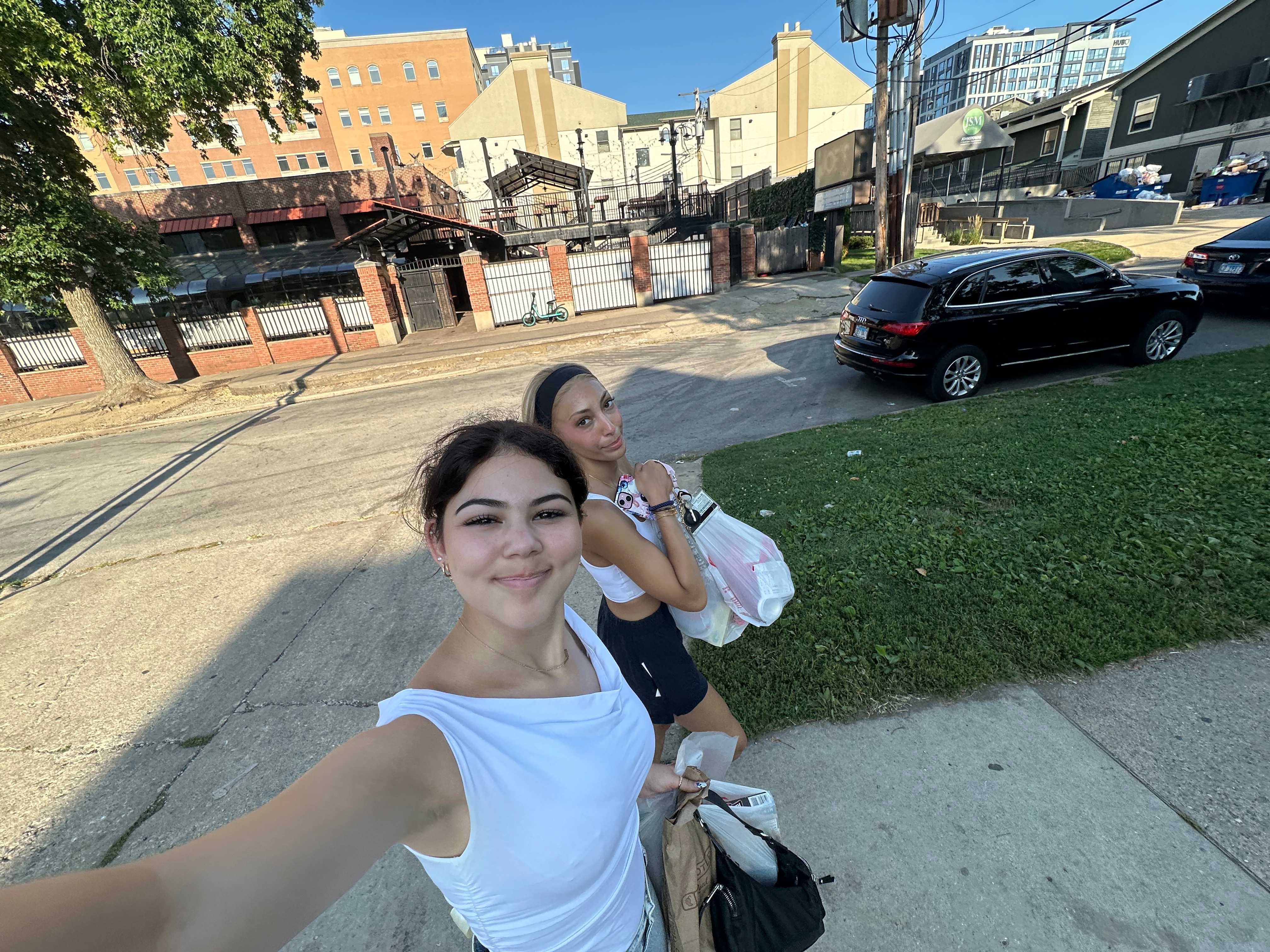 Us grabbing groceries from target