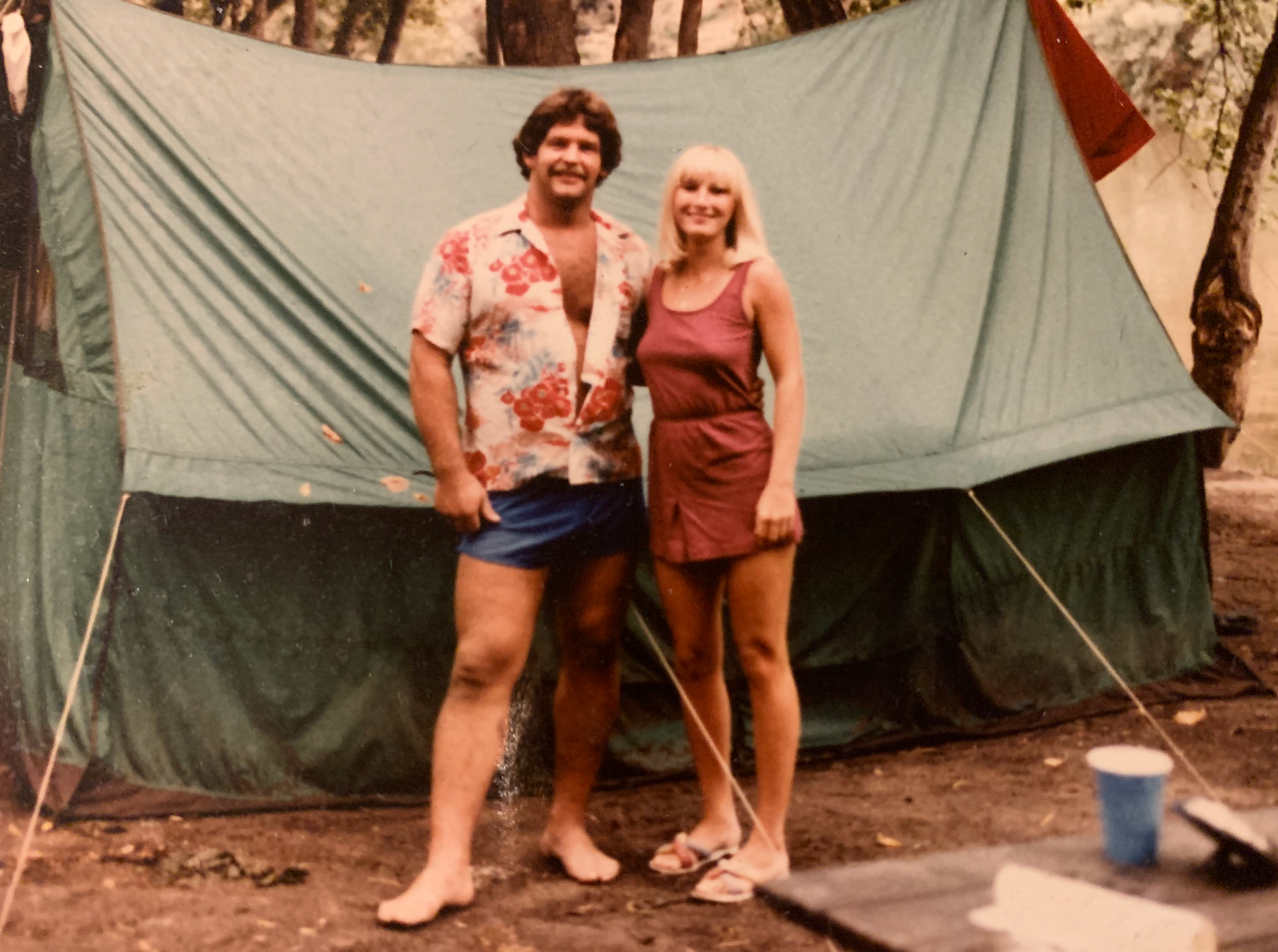Mike and Barbara Camping